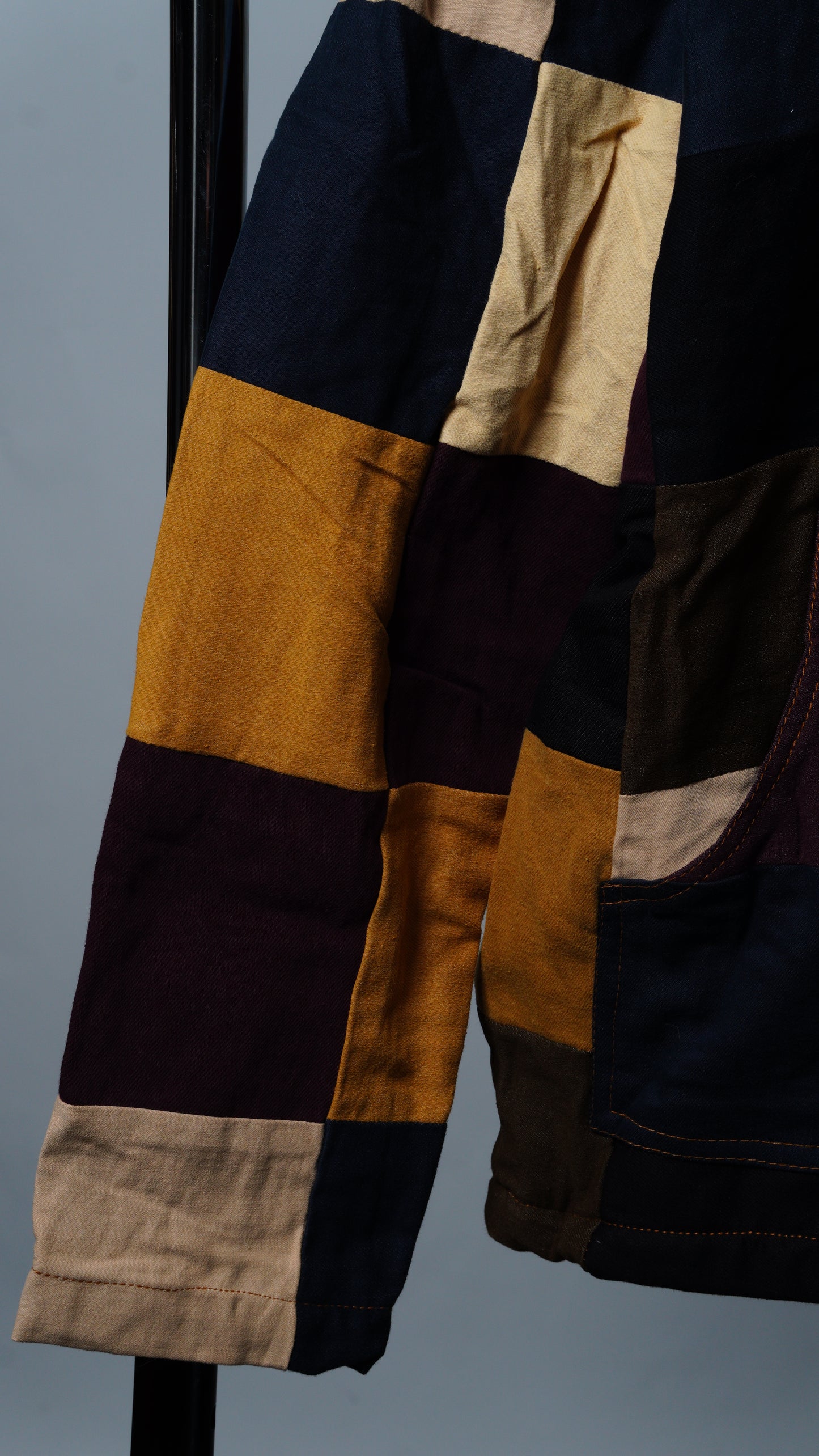 Upcycled Patchwork Jacket Size L