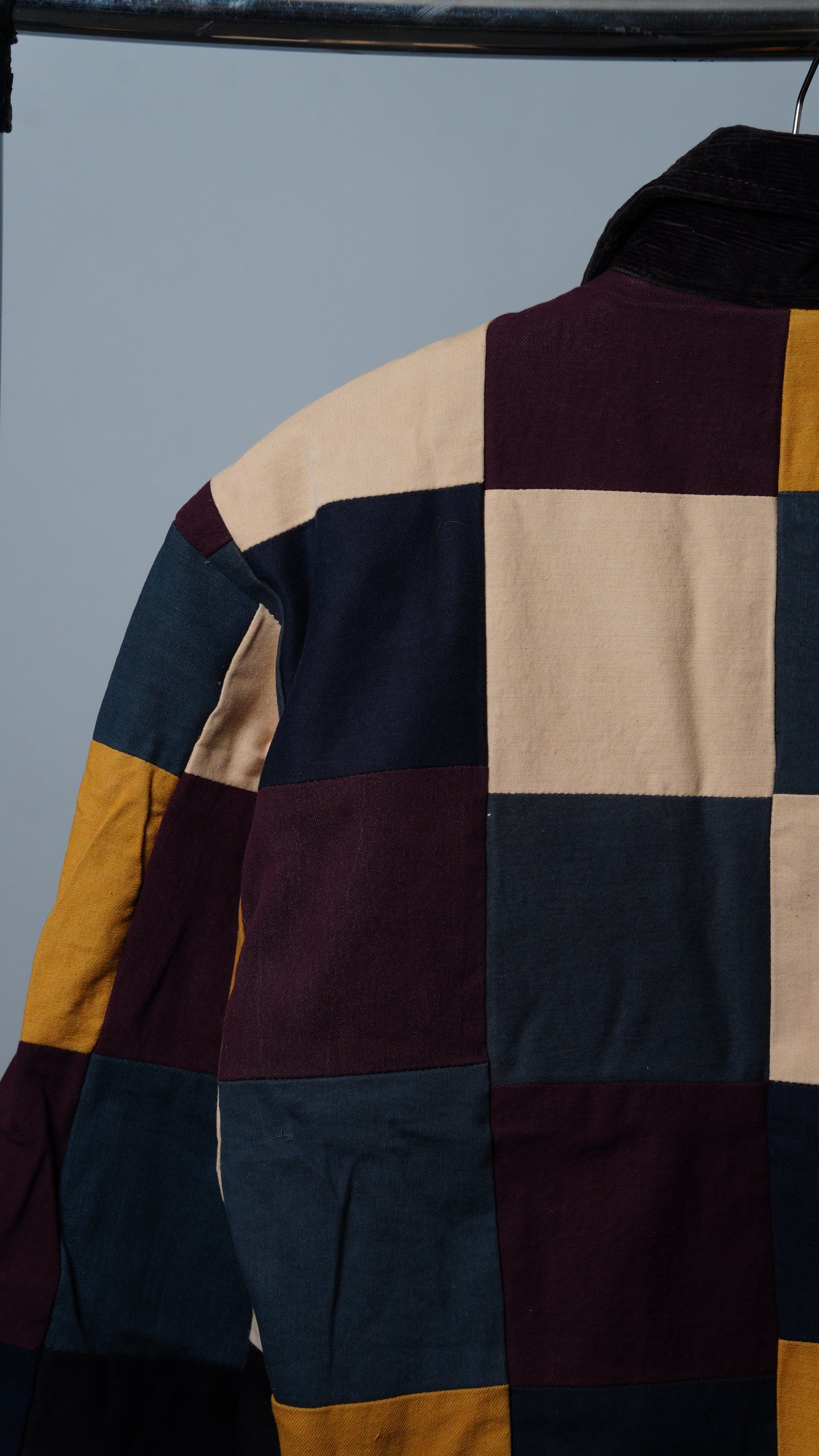 Upcycled Patchwork Jacket Size L