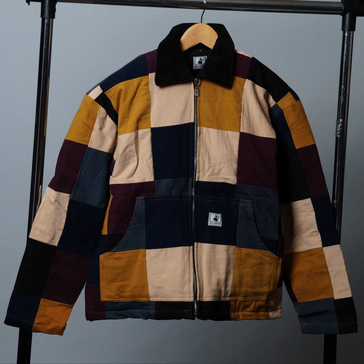 Upcycled Patchwork Jacket Size S