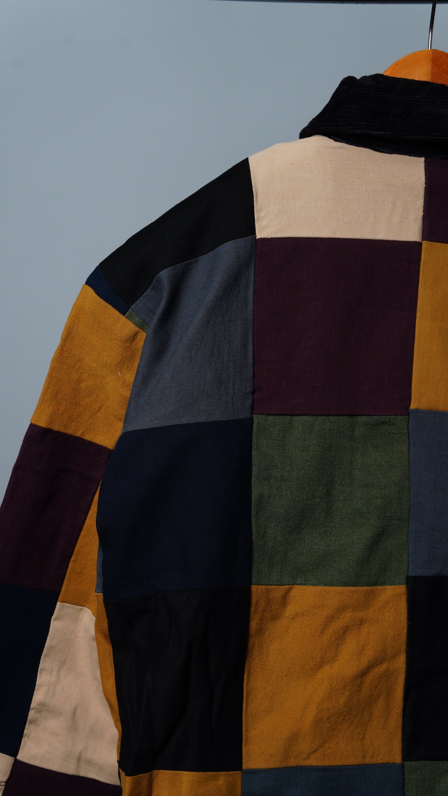 Upcycled Patchwork Jacket Size S
