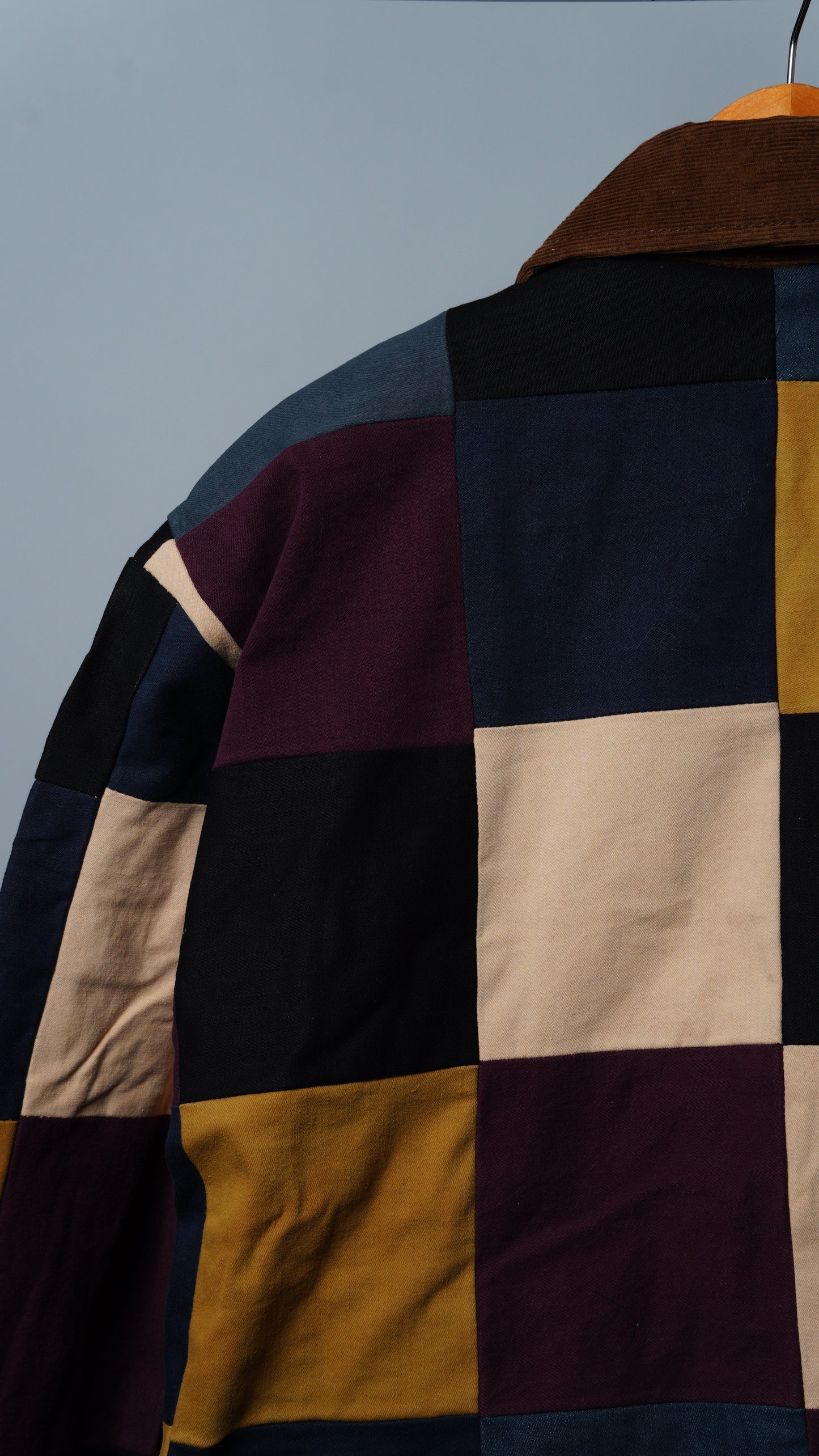 Upcycled Patchwork Jacket Size S