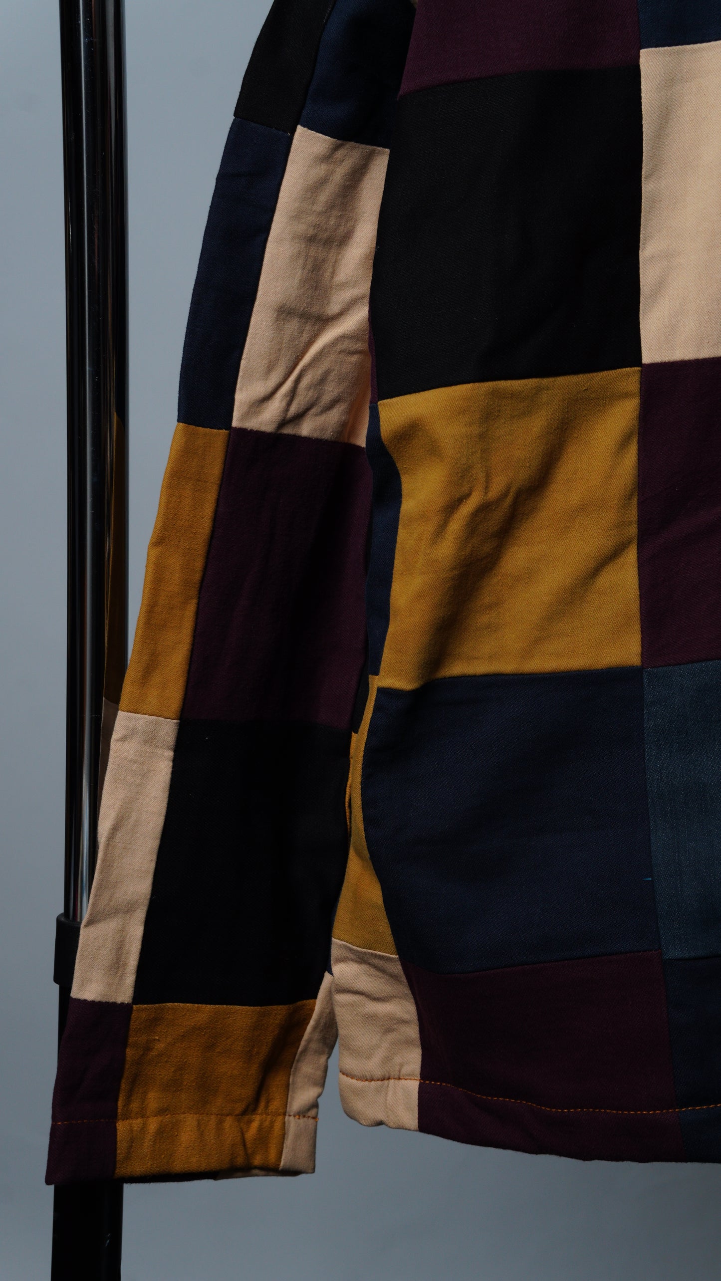 Upcycled Patchwork Jacket Size S