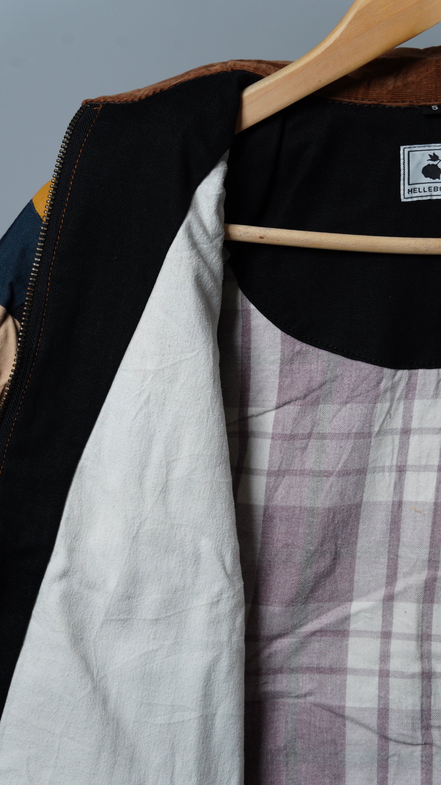 Upcycled Patchwork Jacket Size S