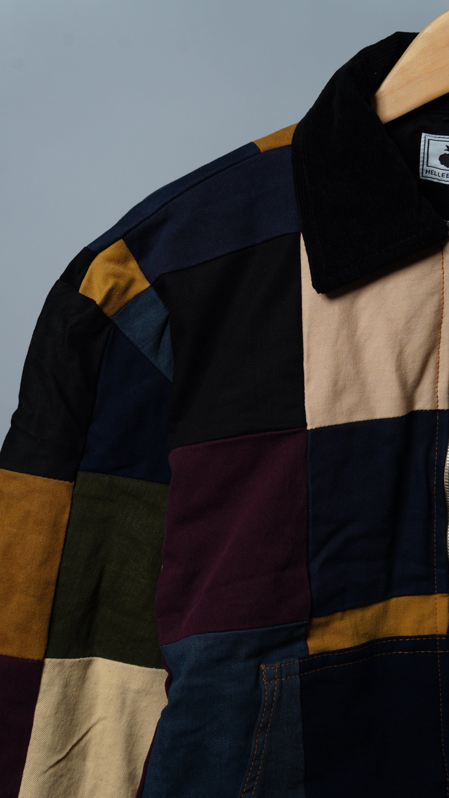 Upcycled Patchwork Jacket Size S