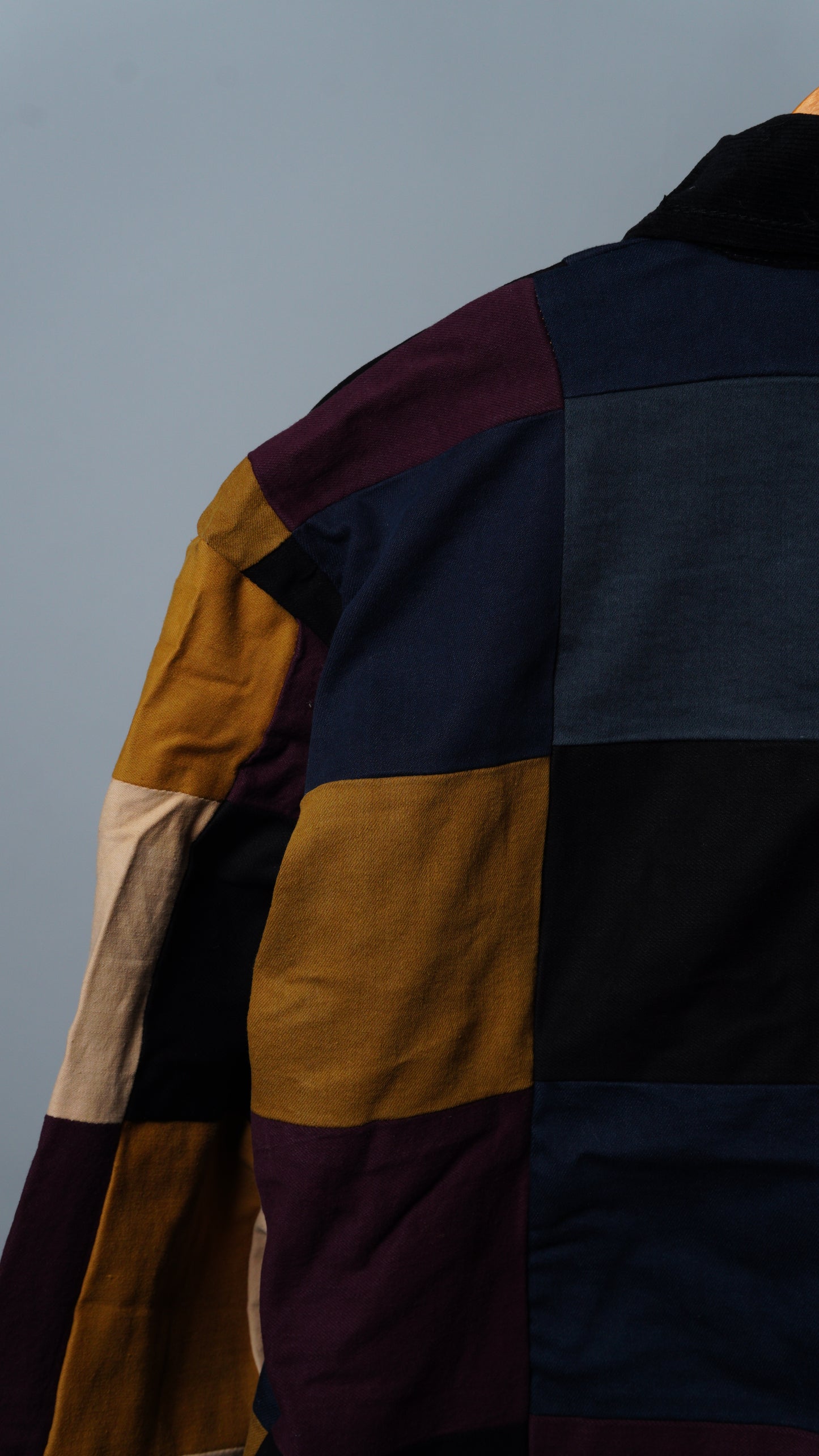 Upcycled Patchwork Jacket Size S