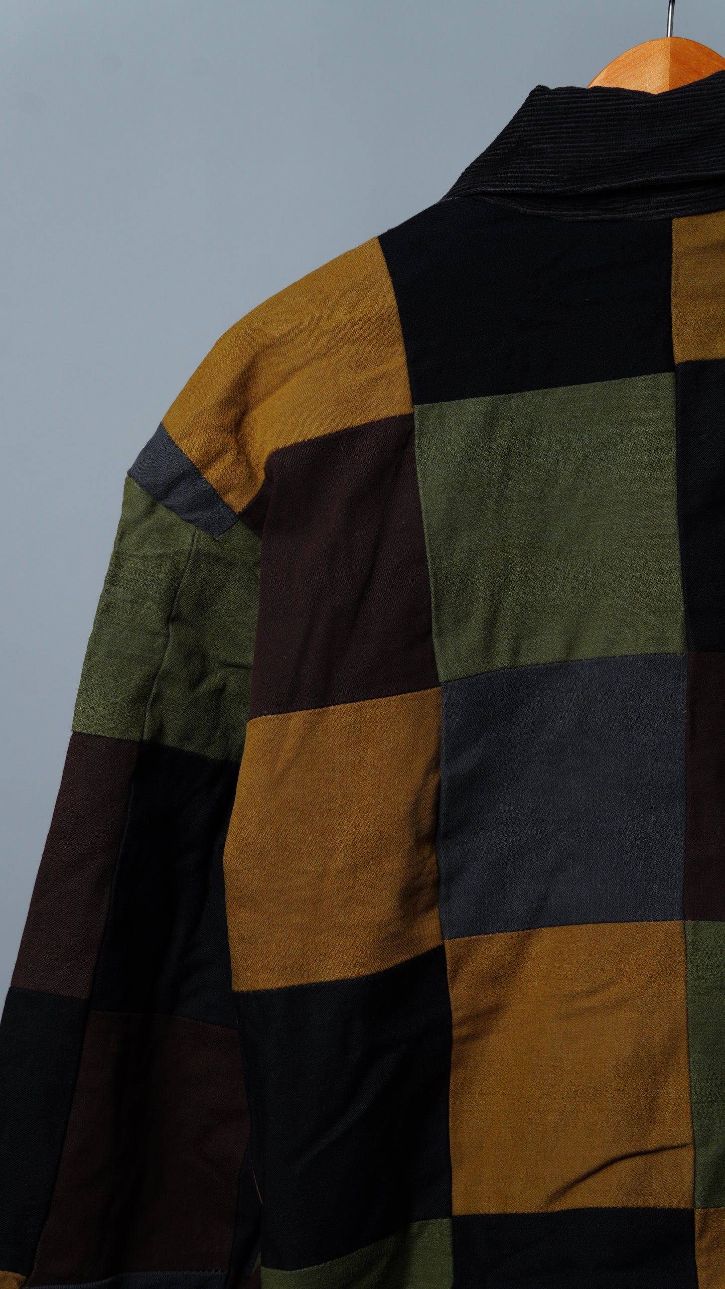 Upcycled Patchwork Jacket Size M