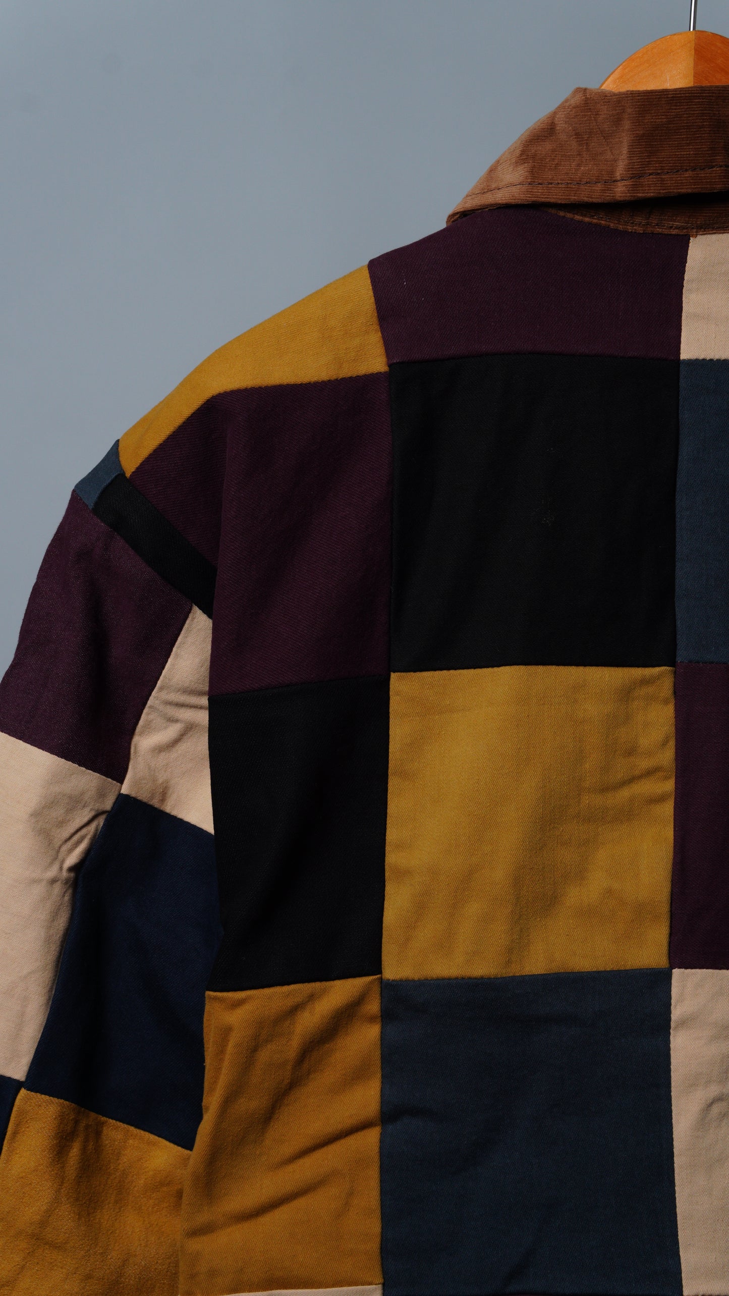 Upcycled Patchwork Jacket Size S