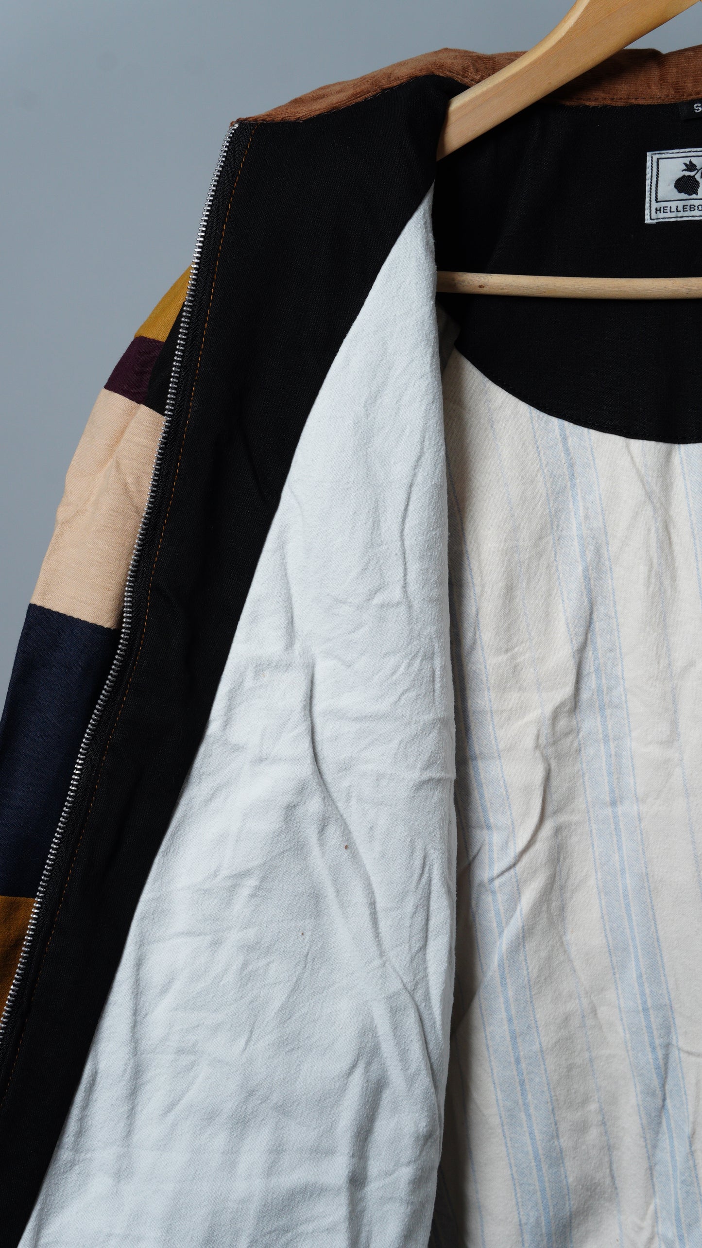 Upcycled Patchwork Jacket Size S