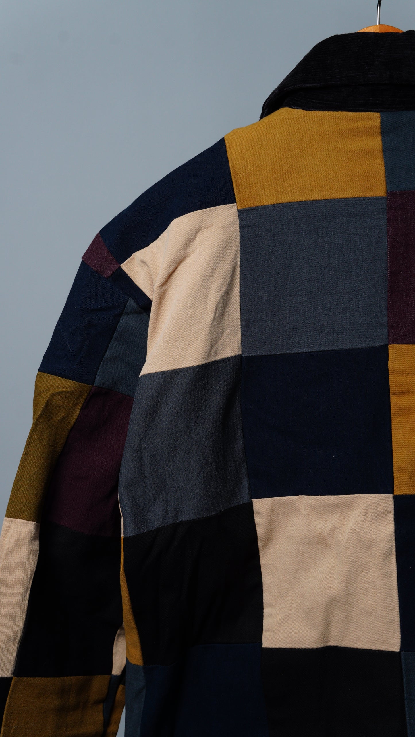 Upcycled Patchwork Jacket Size S