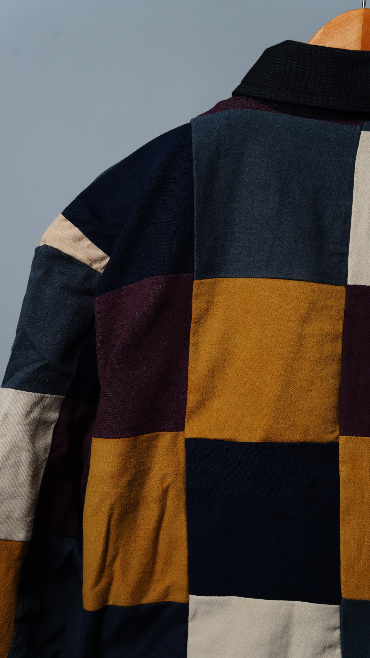 Upcycled Patchwork Jacket Size XS