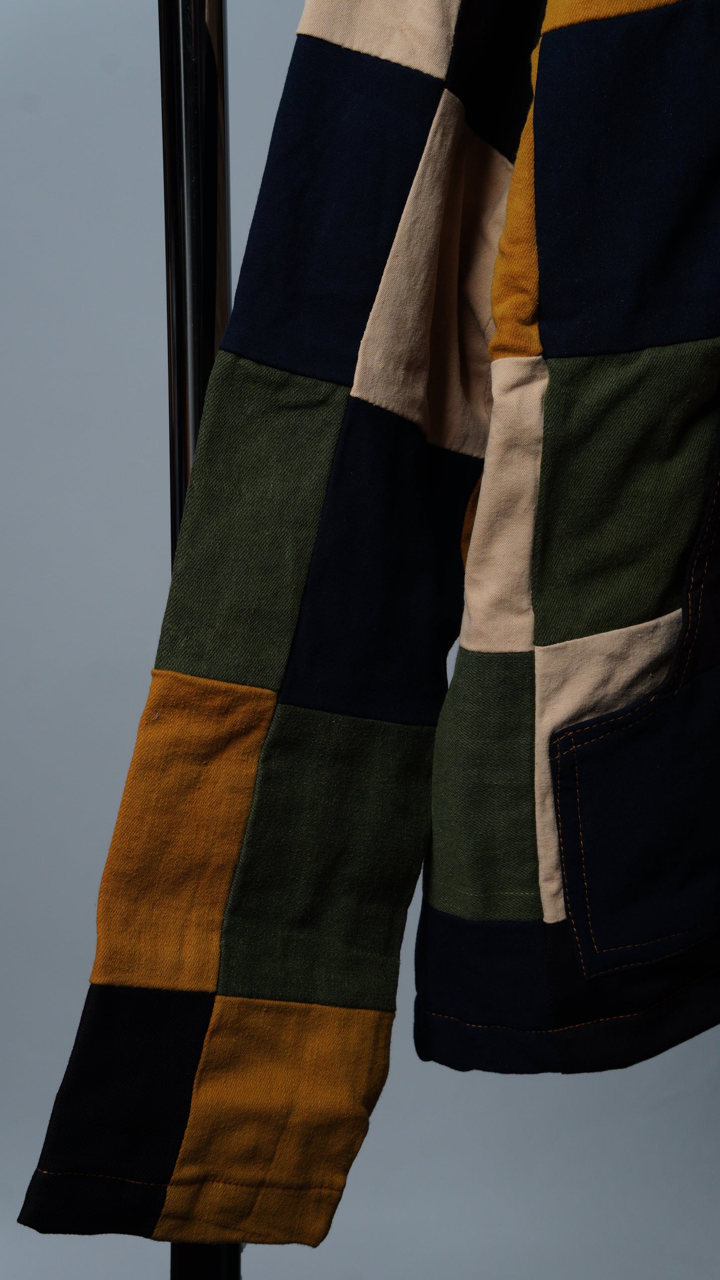 Upcycled Patchwork Jacket Size L