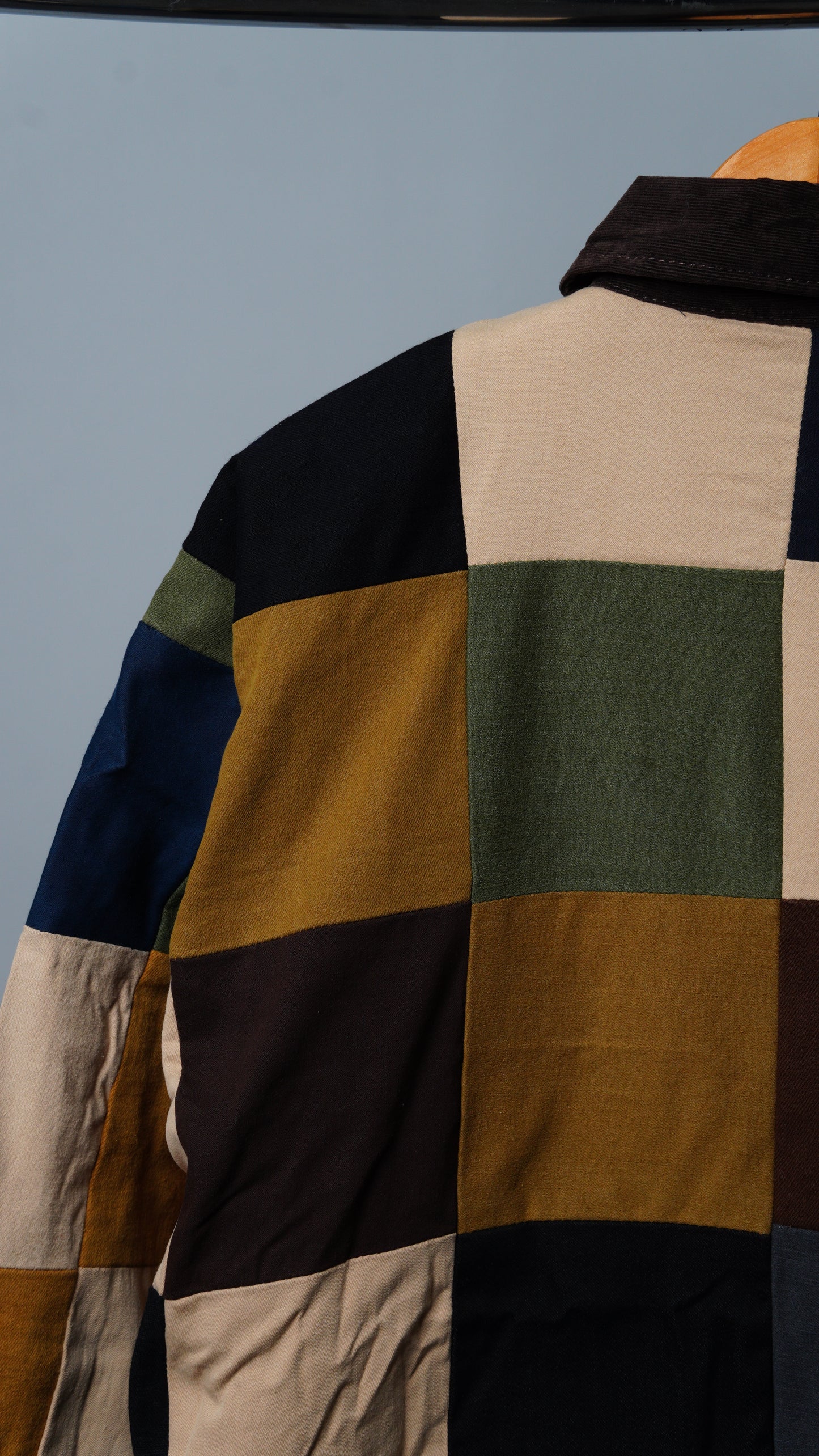 Upcycled Patchwork Jacket Size L