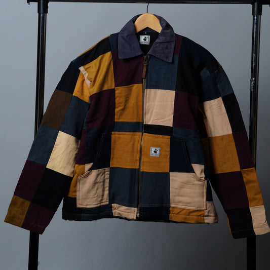 Upcycled Patchwork Jacket Size S
