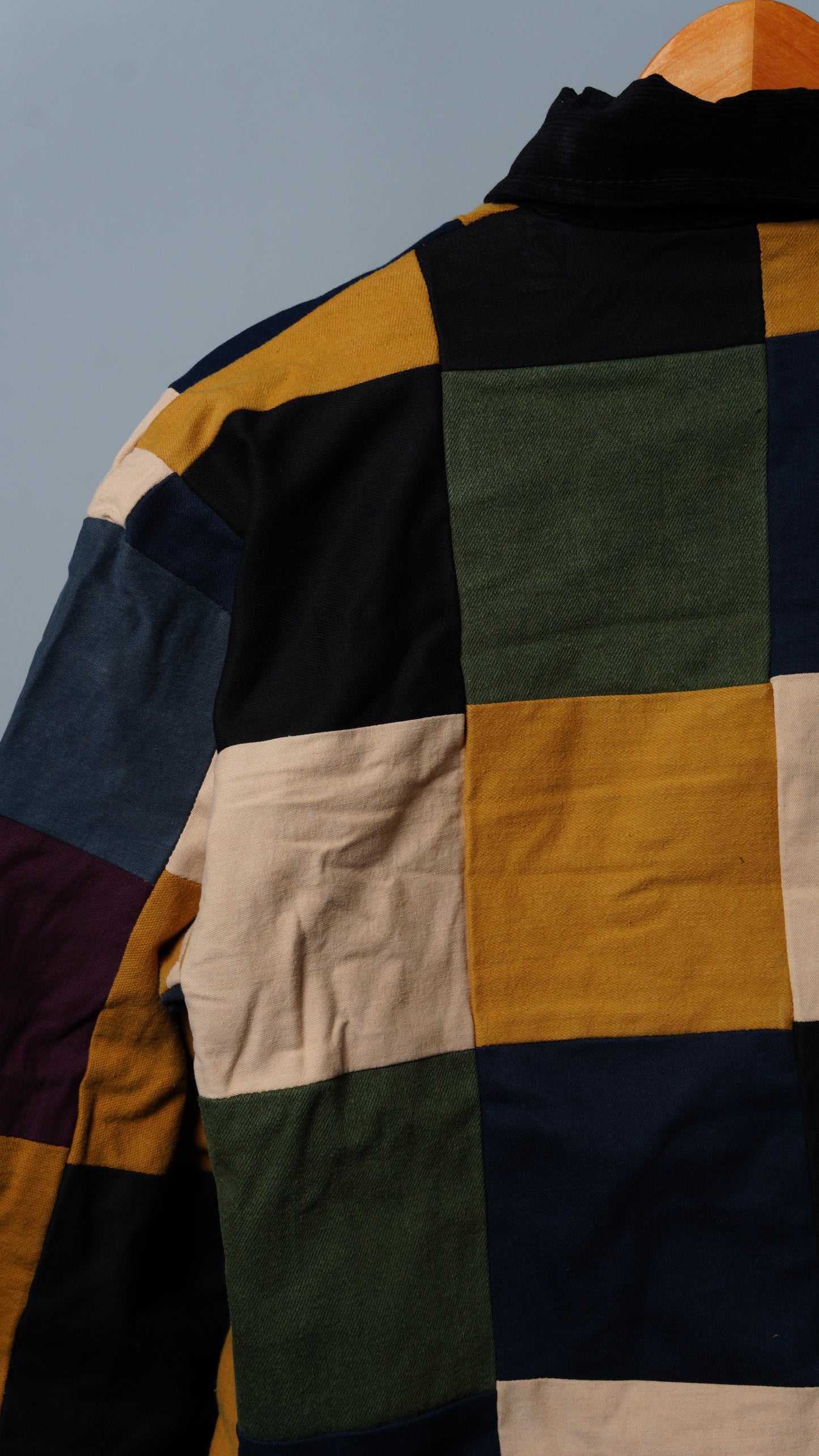 Upcycled Patchwork Jacket Size S