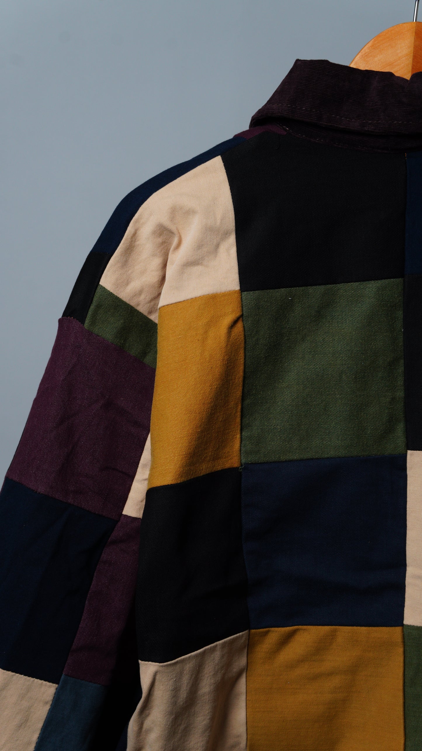 Upcycled Patchwork Jacket Size L