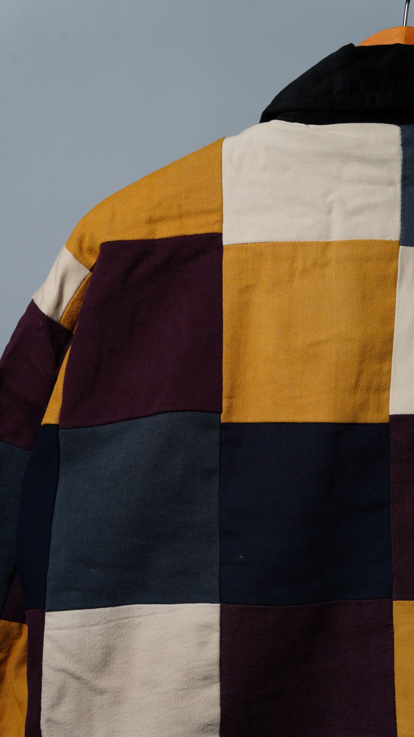 Upcycled Patchwork Jacket Size XS