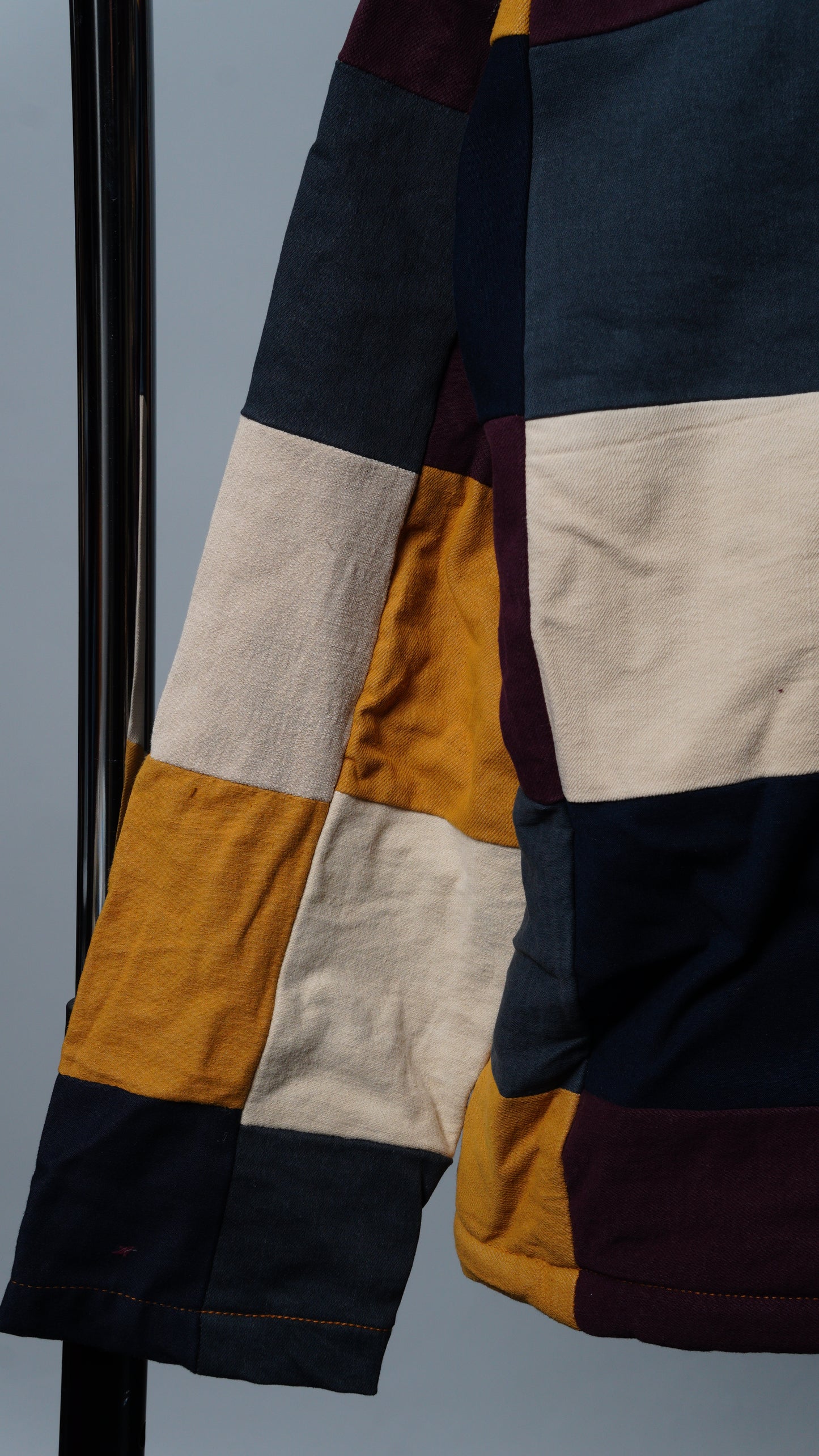 Upcycled Patchwork Jacket Size XS