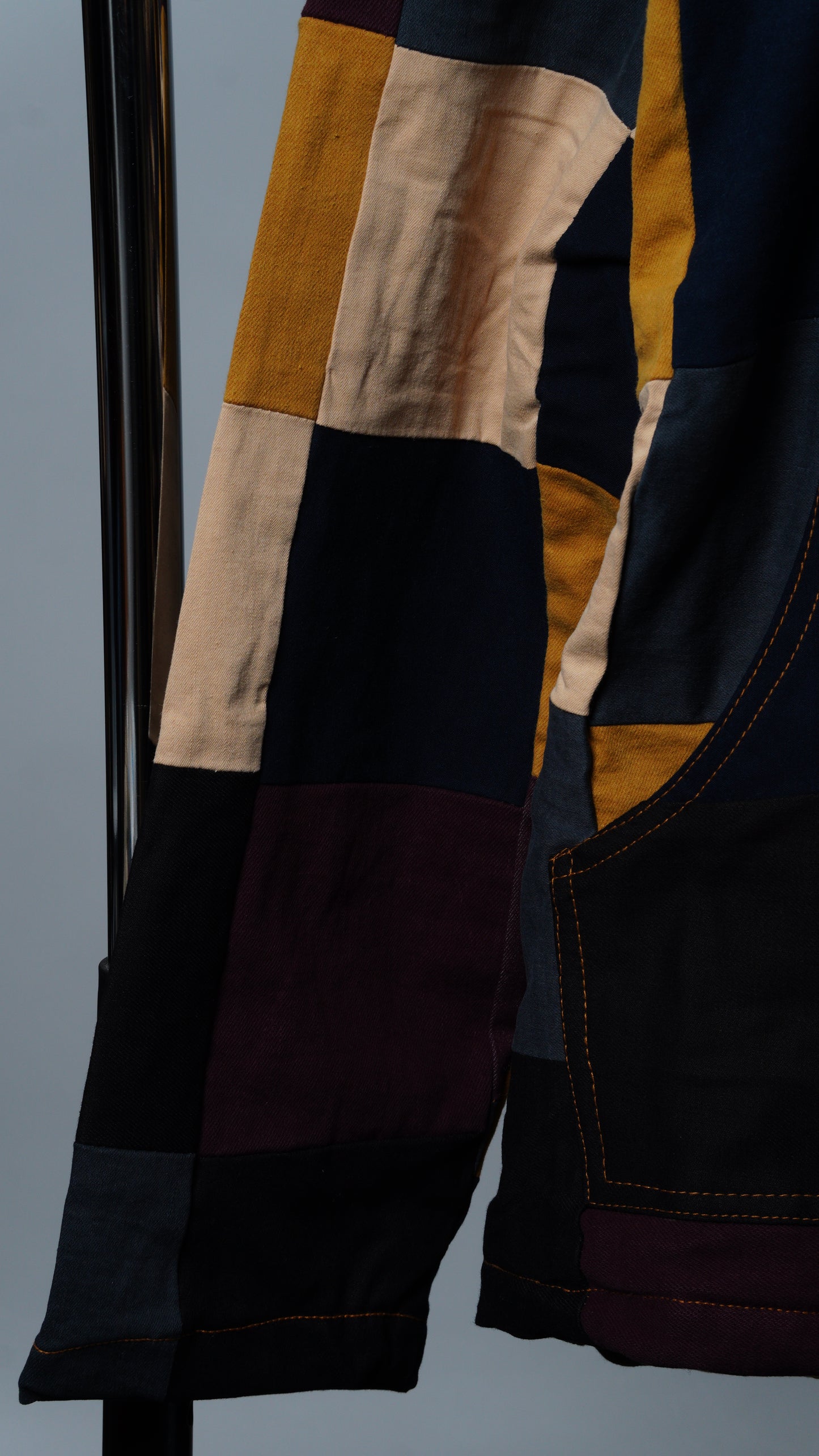 Upcycled Patchwork Jacket Size M