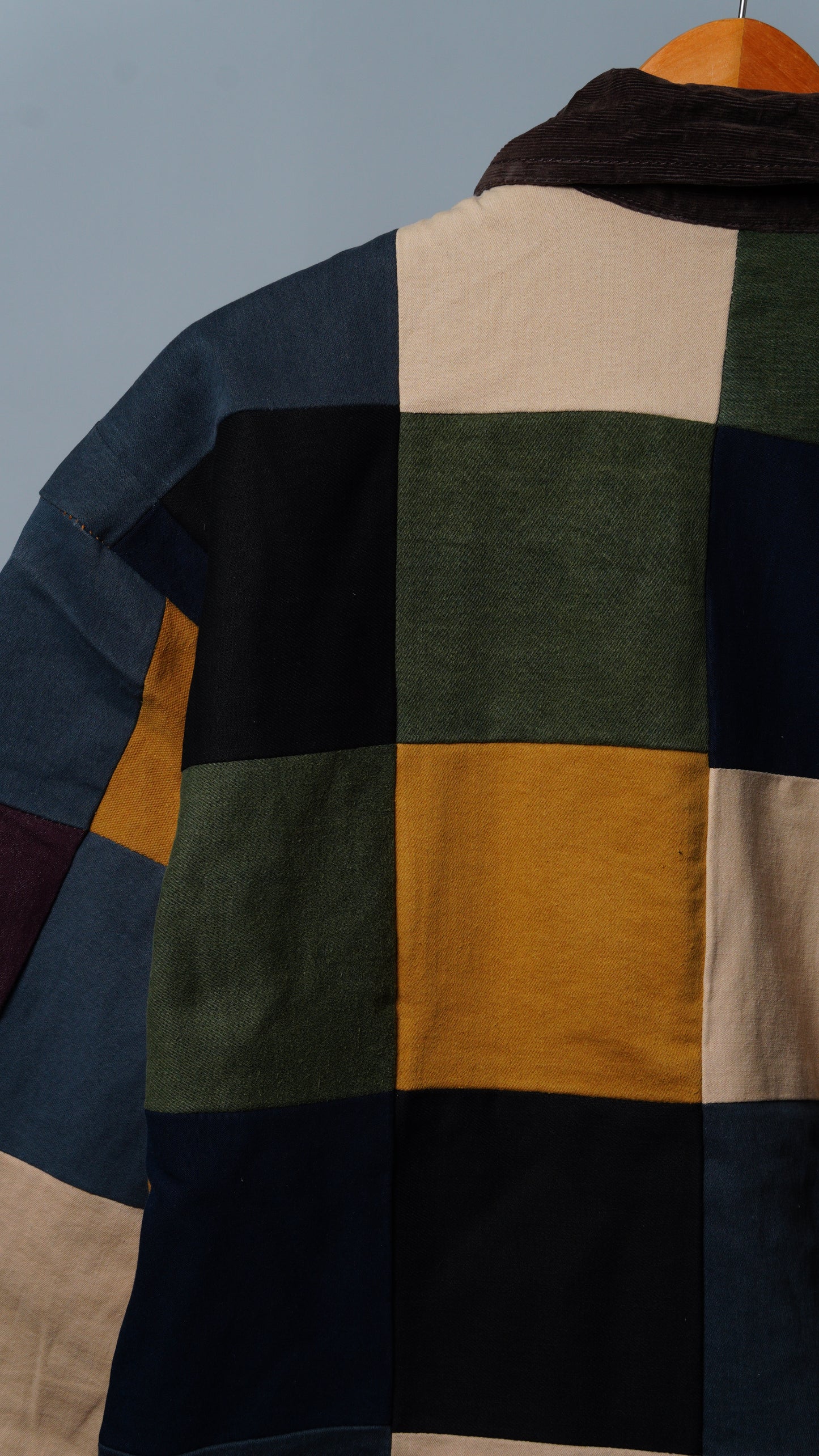 Upcycled Patchwork Jacket Size M