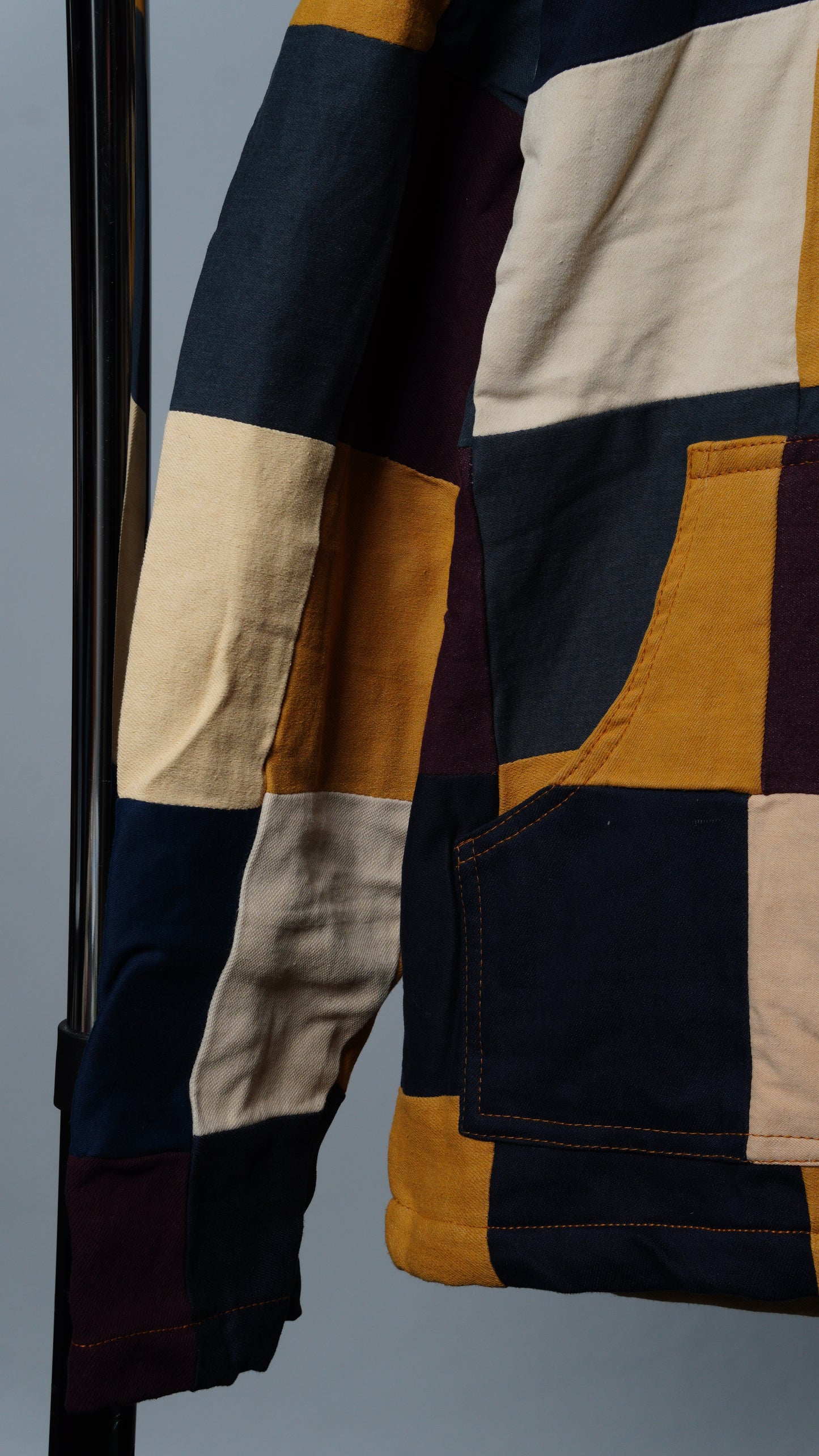Upcycled Patchwork Jacket Size S