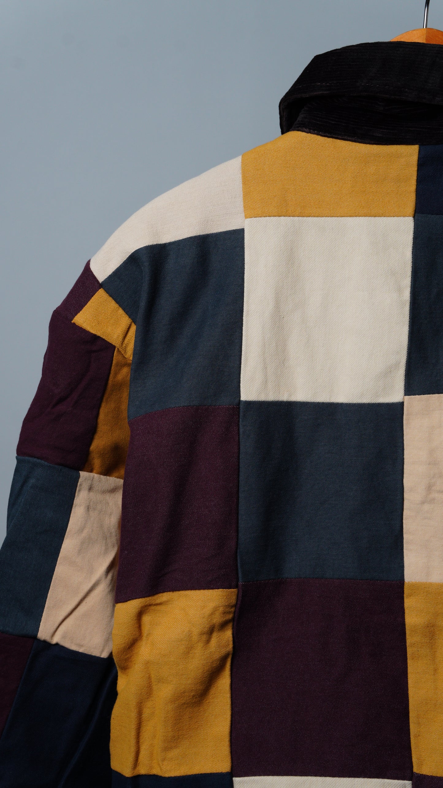 Upcycled Patchwork Jacket Size S