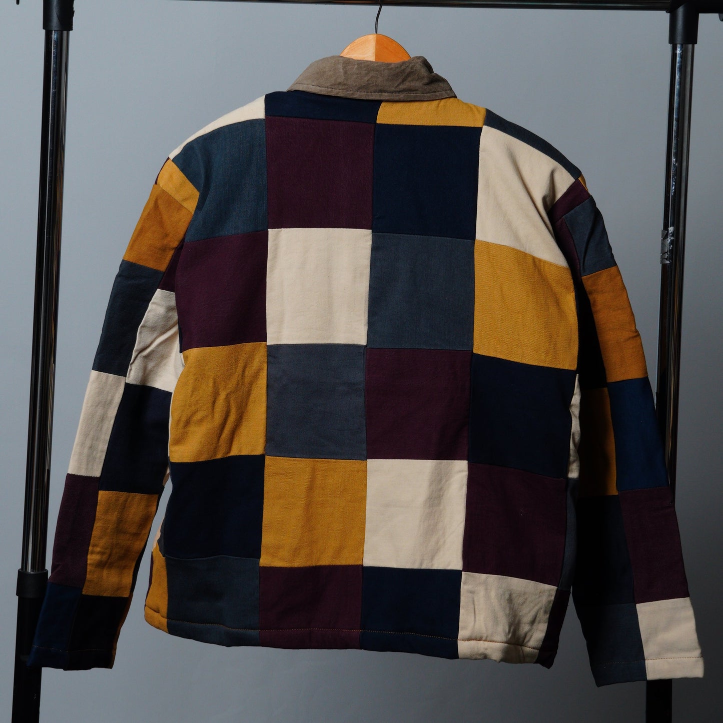 Upcycled Patchwork Jacket Size XS