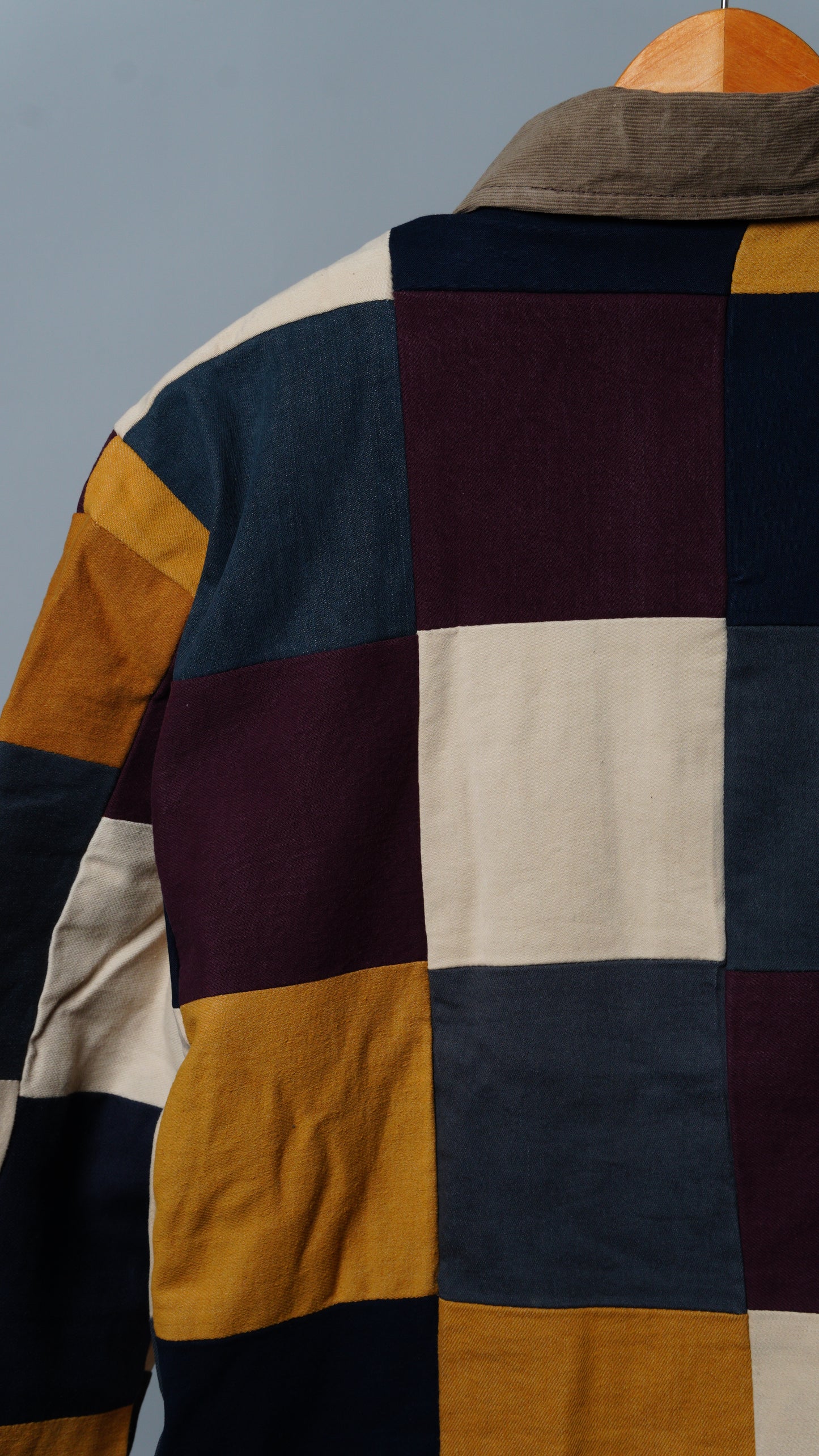 Upcycled Patchwork Jacket Size XS