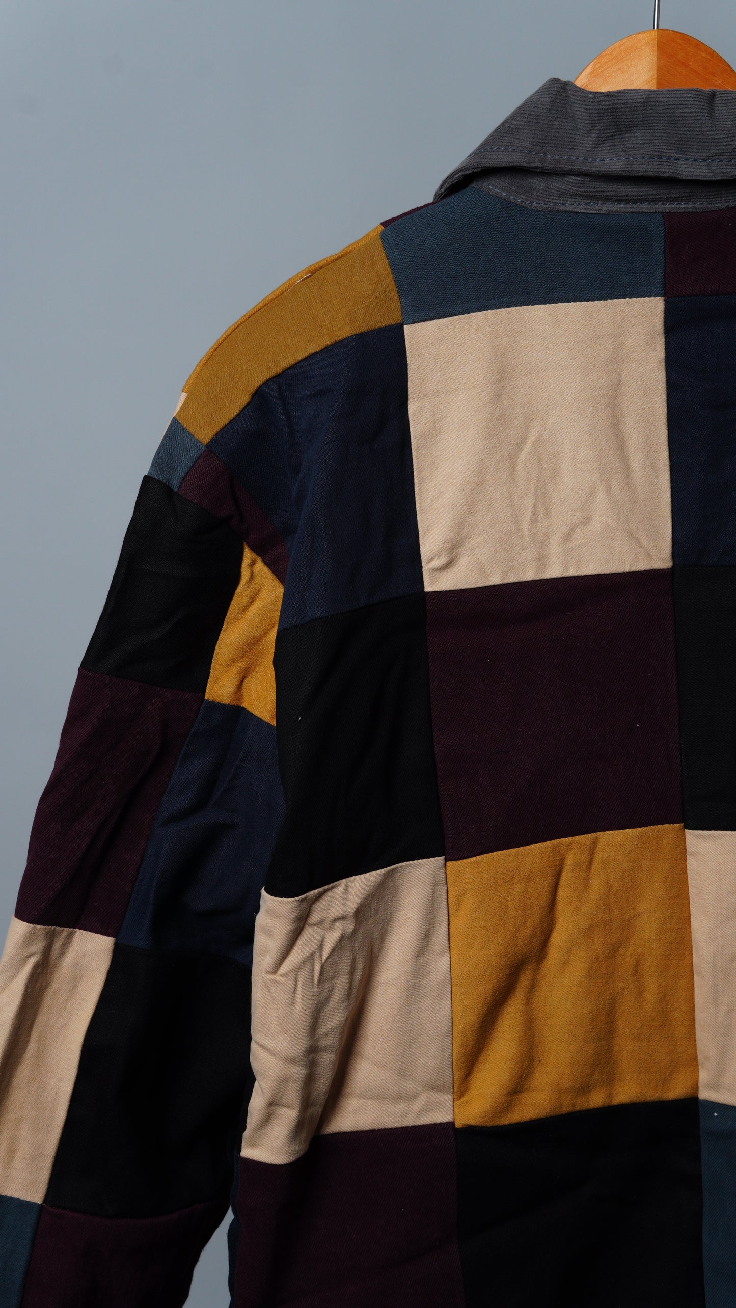 Upcycled Patchwork Jacket Size S