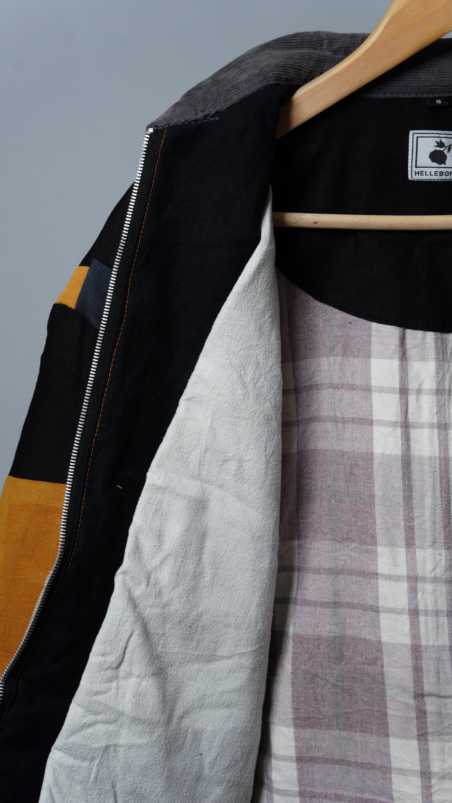 Upcycled Patchwork Jacket Size S