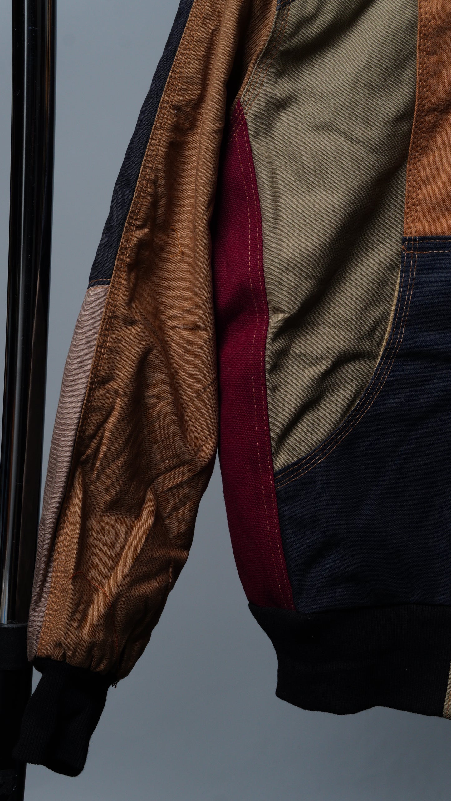 Workwear Colorblock Hooded Jacket Size XXS