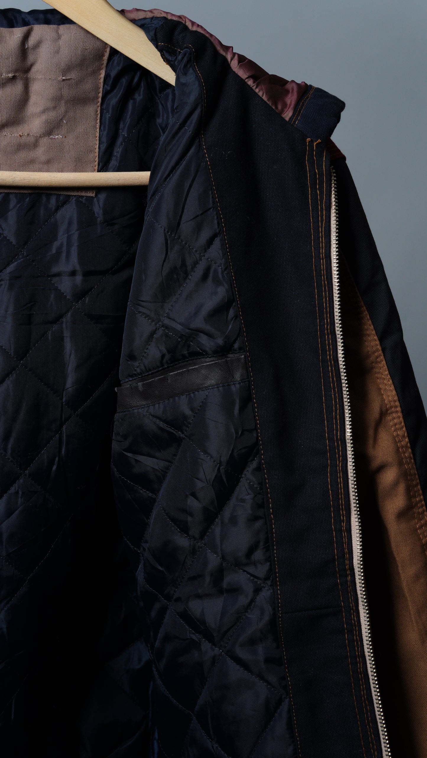 Workwear Colorblock Hooded Jacket Size XXS