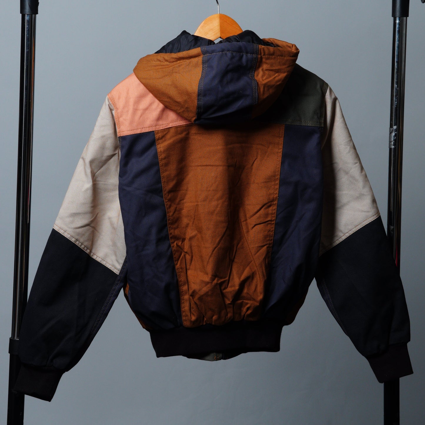 Workwear Colorblock Hooded Jacket Size XXS