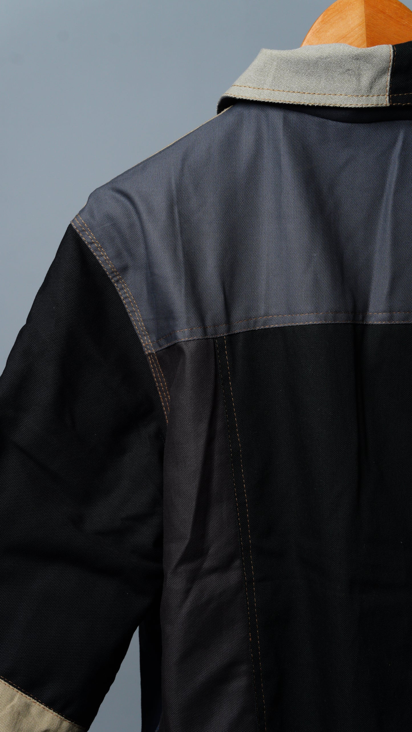 Workwear Colorblock Patch Pocket Jacket Size S