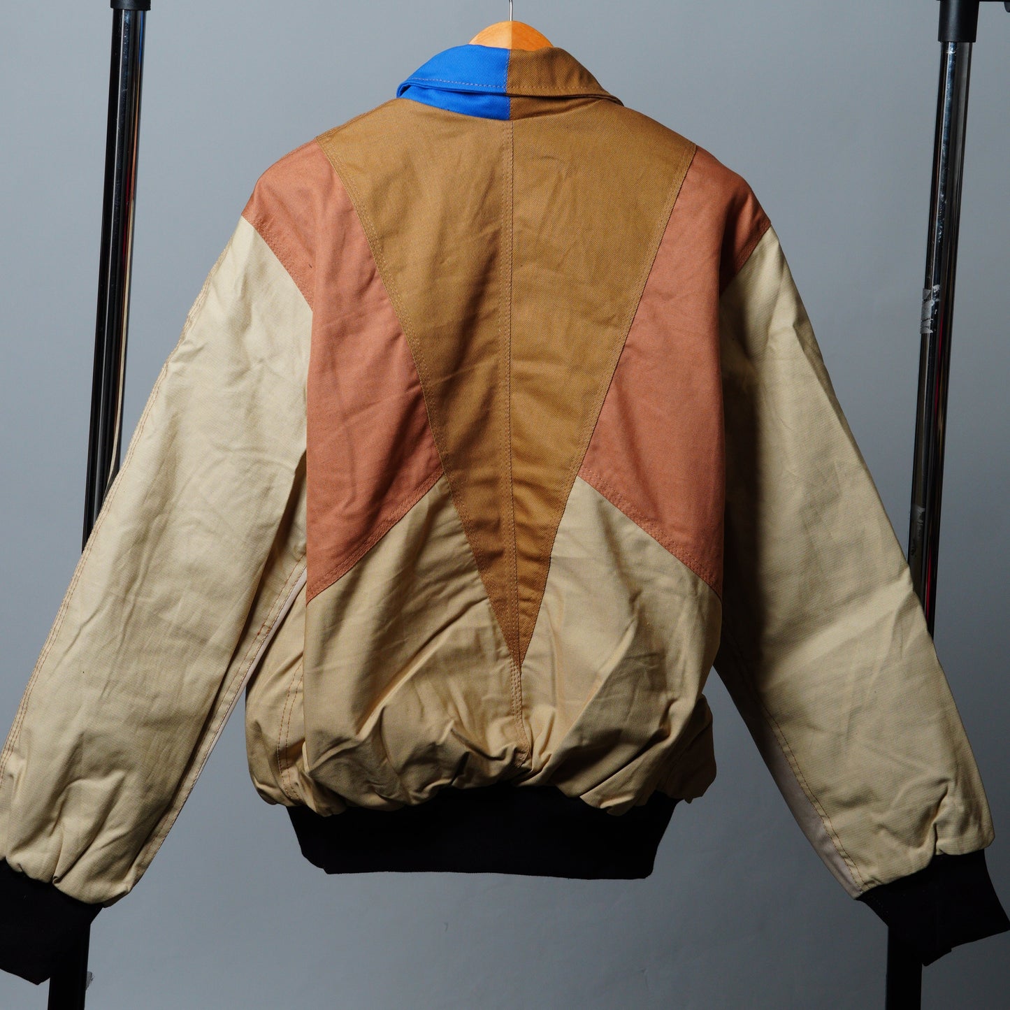 Workwear Colorblock Geometric Jacket Size L