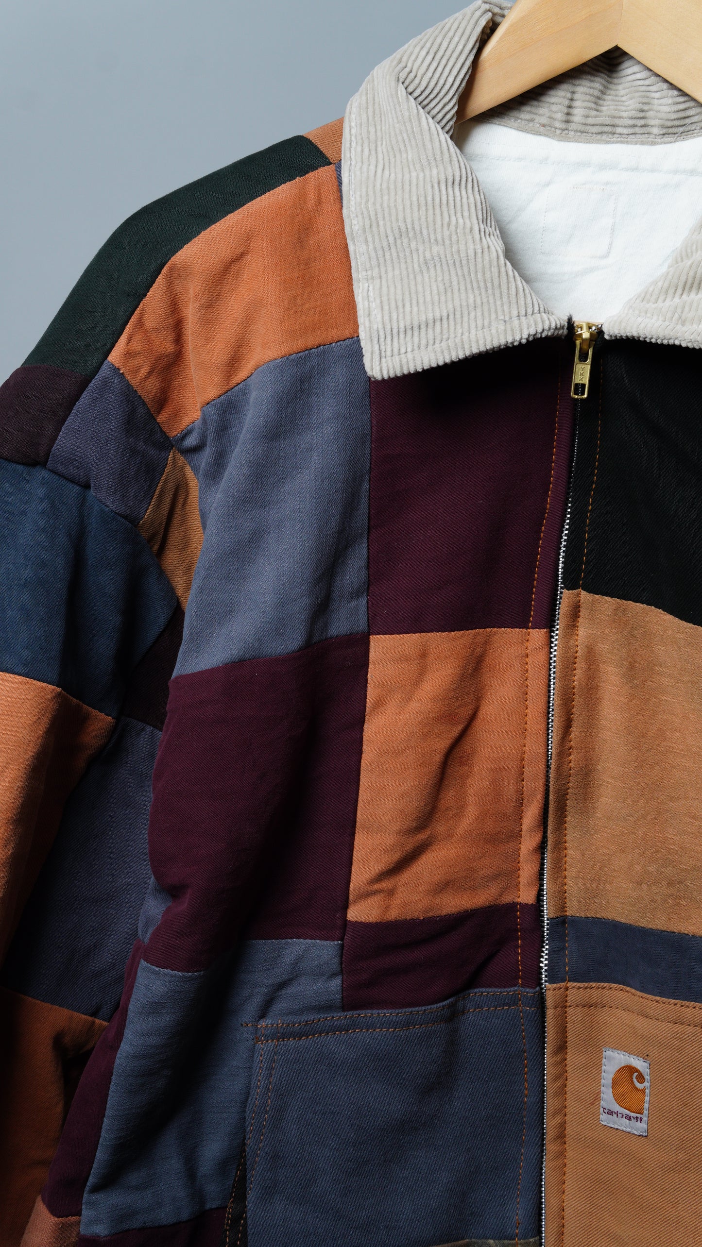 Upcycled Patchwork Jacket Size M