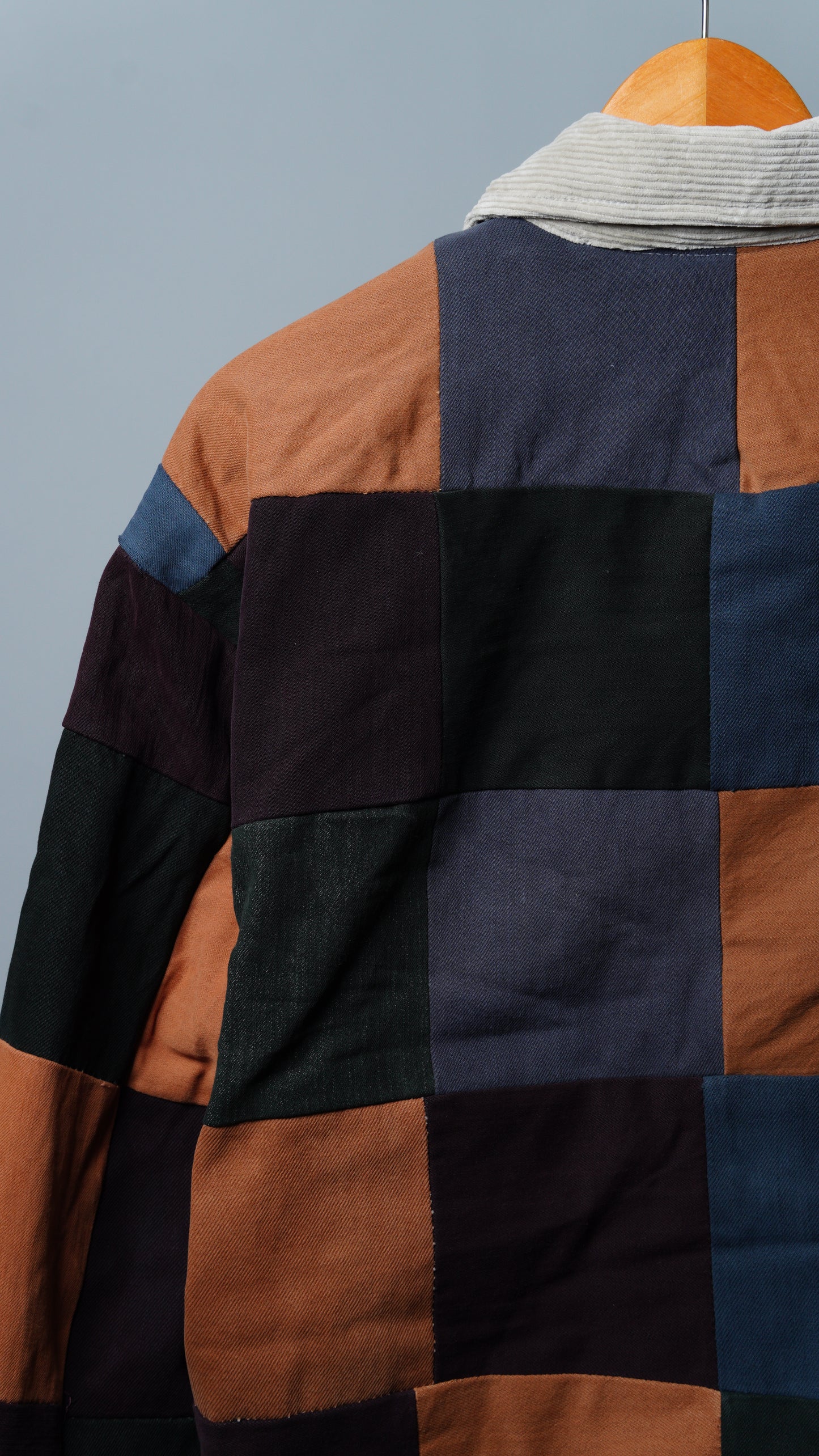 Upcycled Patchwork Jacket Size M