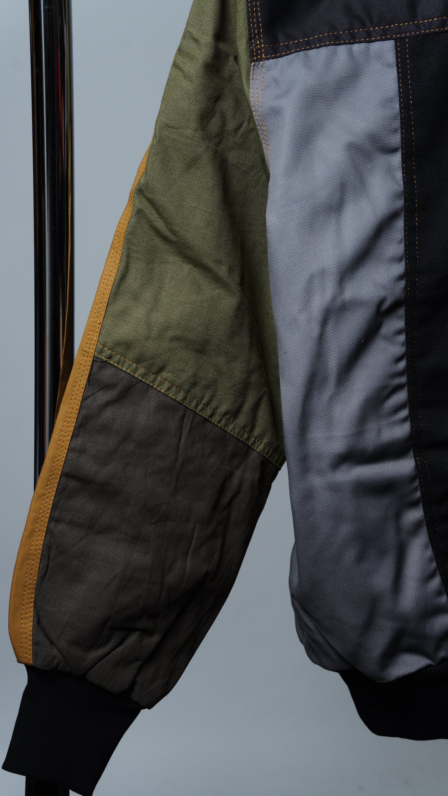 Workwear Colorblock Hooded Jacket Size S