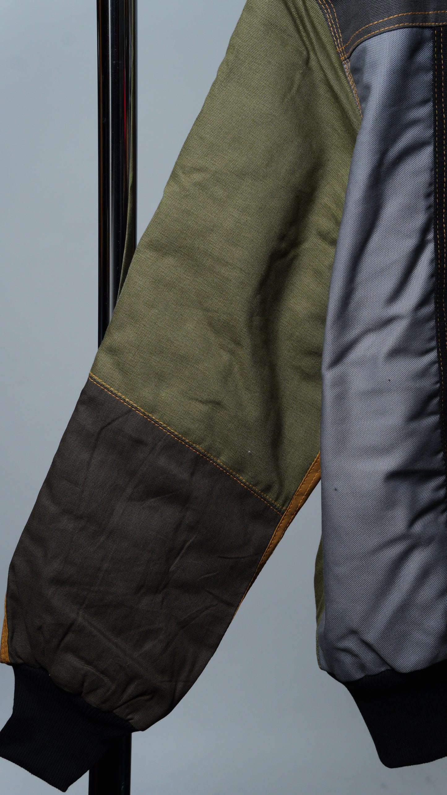 Workwear Colorblock Hooded Jacket Size S