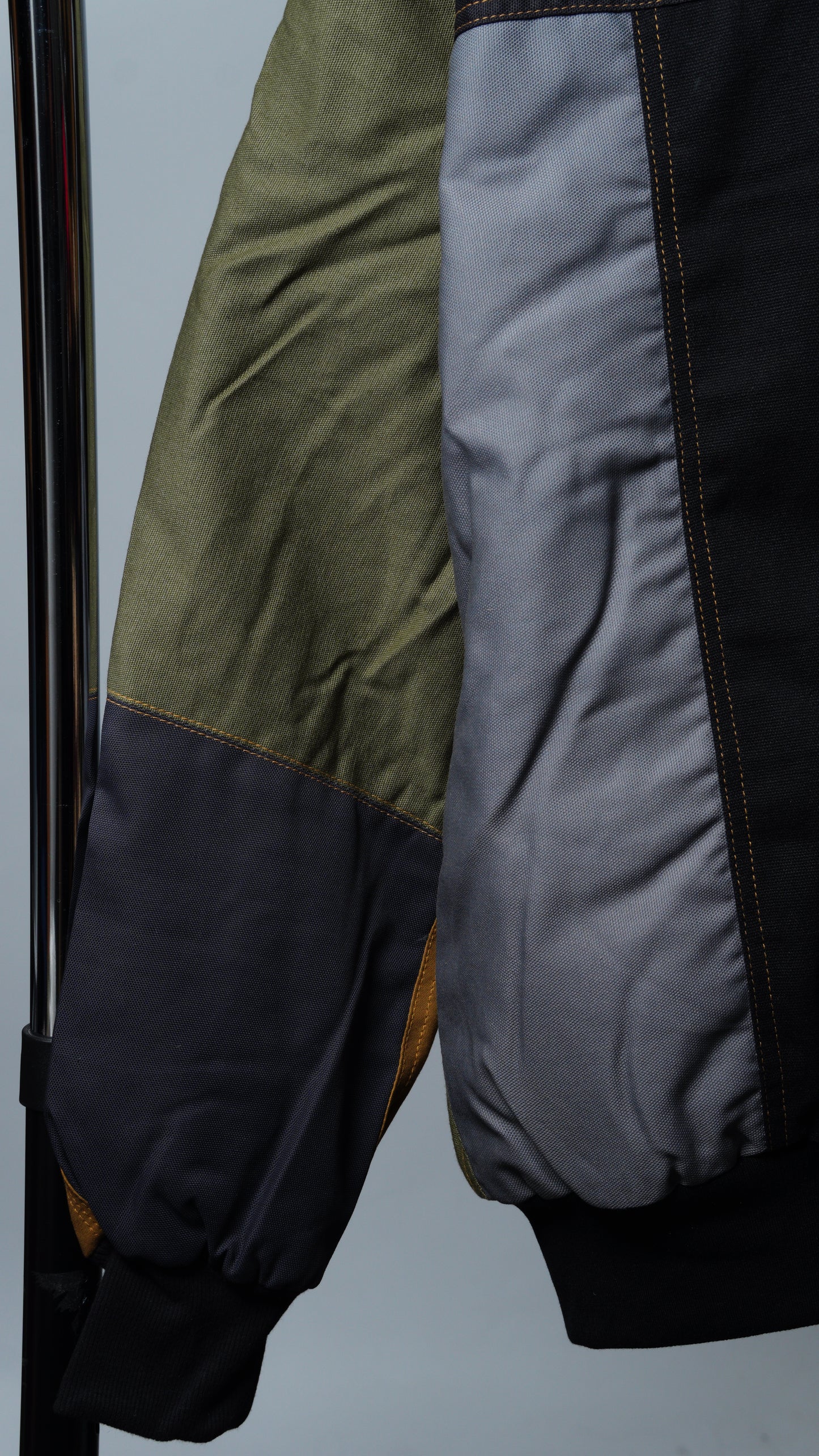 Workwear Colorblock Hooded Jacket Size S