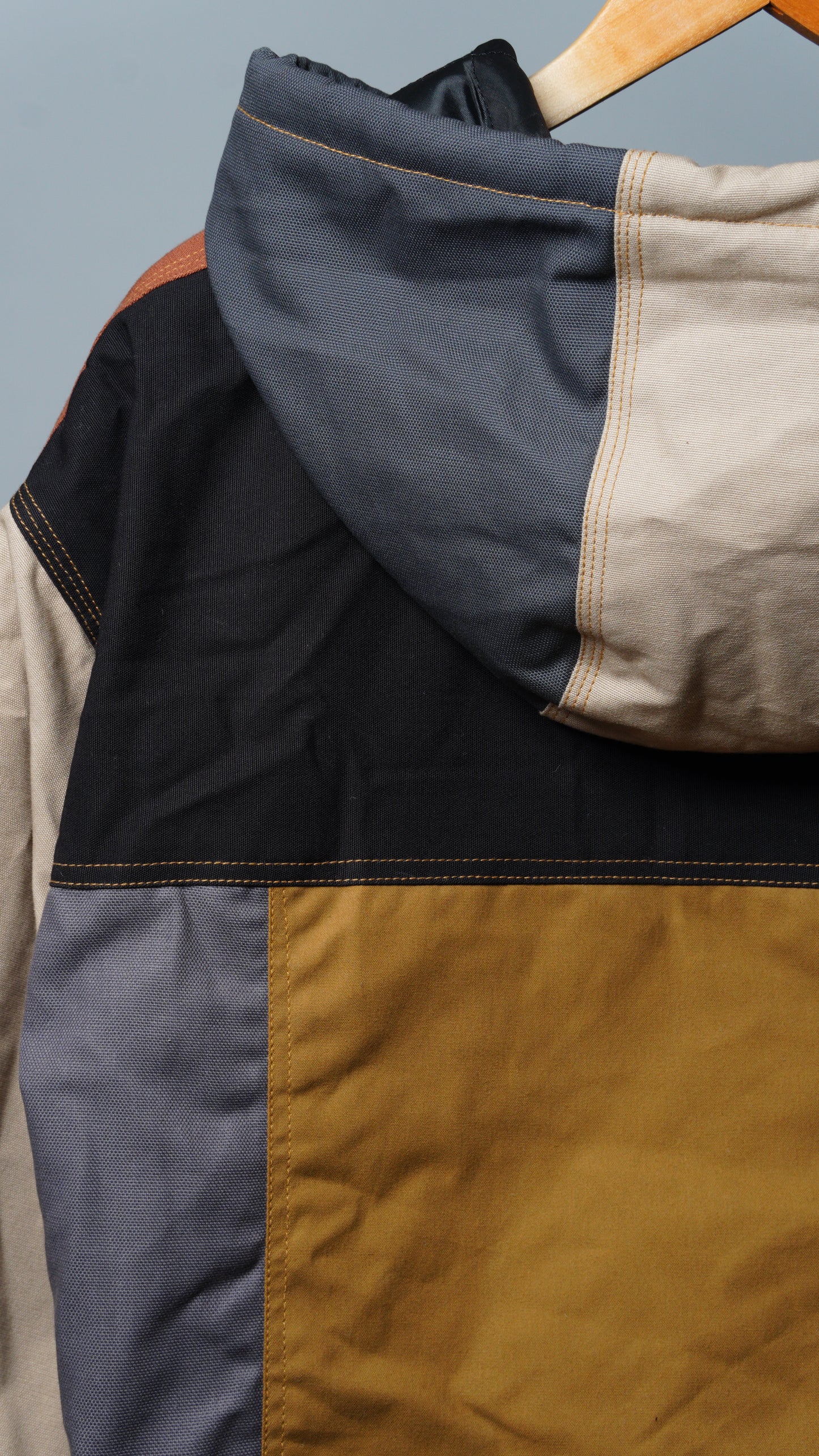 Workwear Colorblock Hooded Jacket Size XL