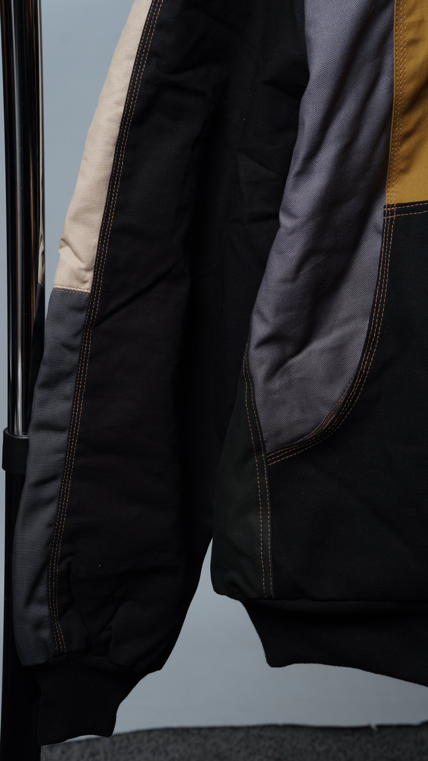 Workwear Colorblock Hooded Jacket Size XL