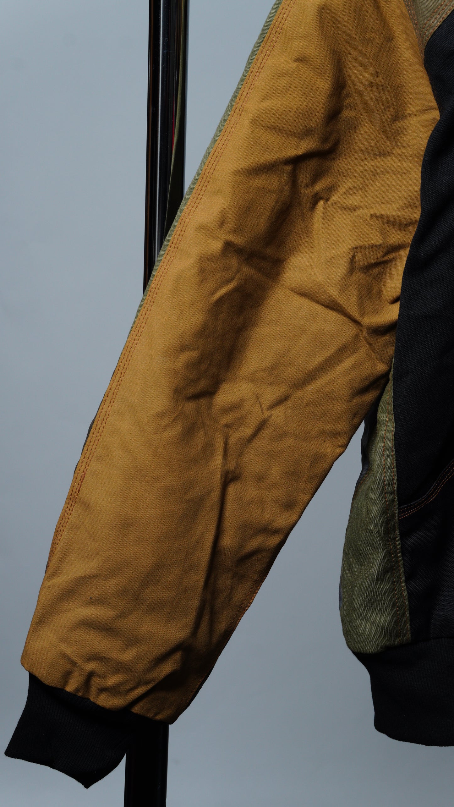 Workwear Colorblock Hooded Jacket Size S
