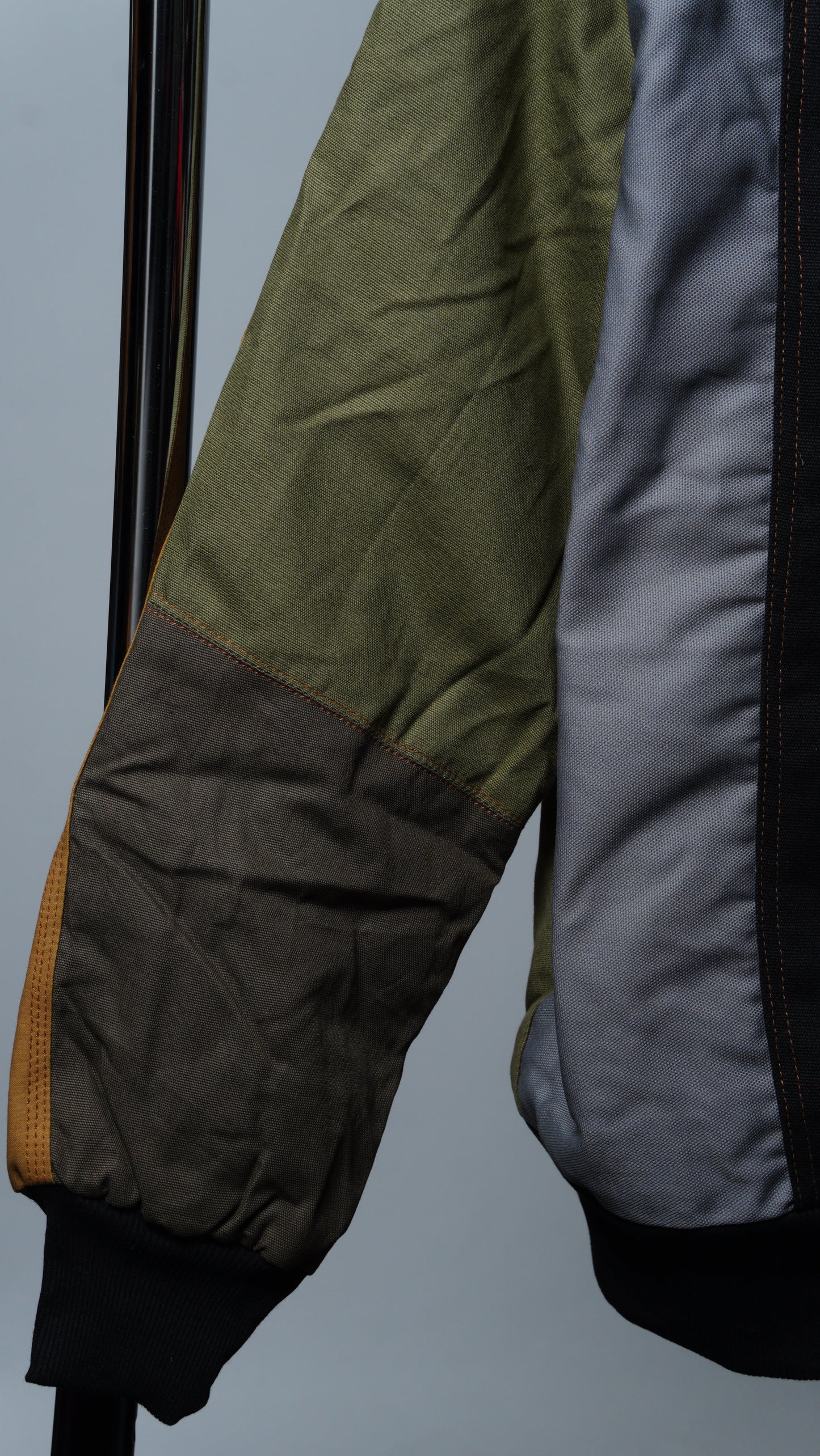 Workwear Colorblock Hooded Jacket Size S