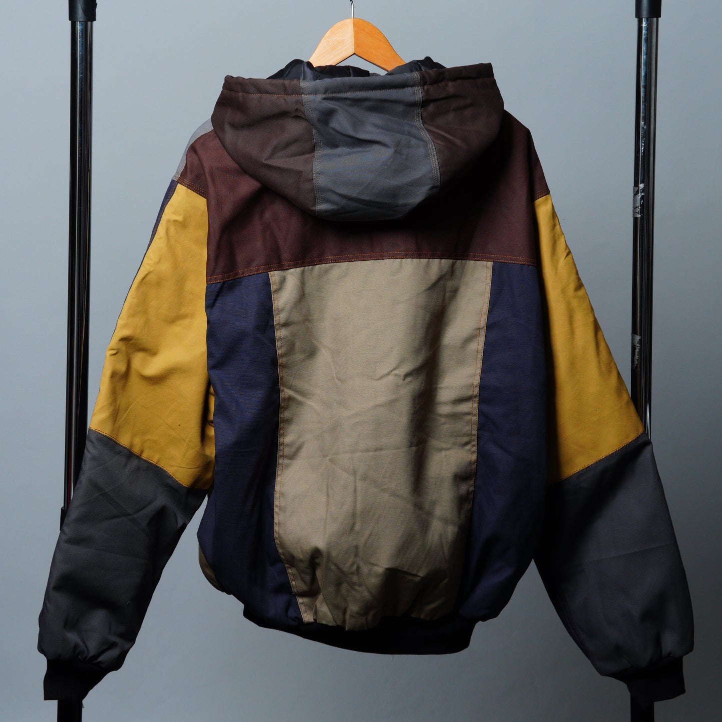 Workwear Colorblock Hooded Jacket Size XL