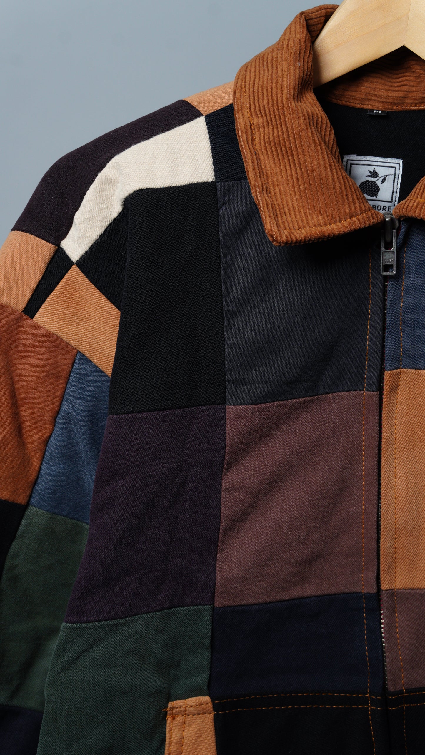 Upcycled Patchwork Jacket Size M