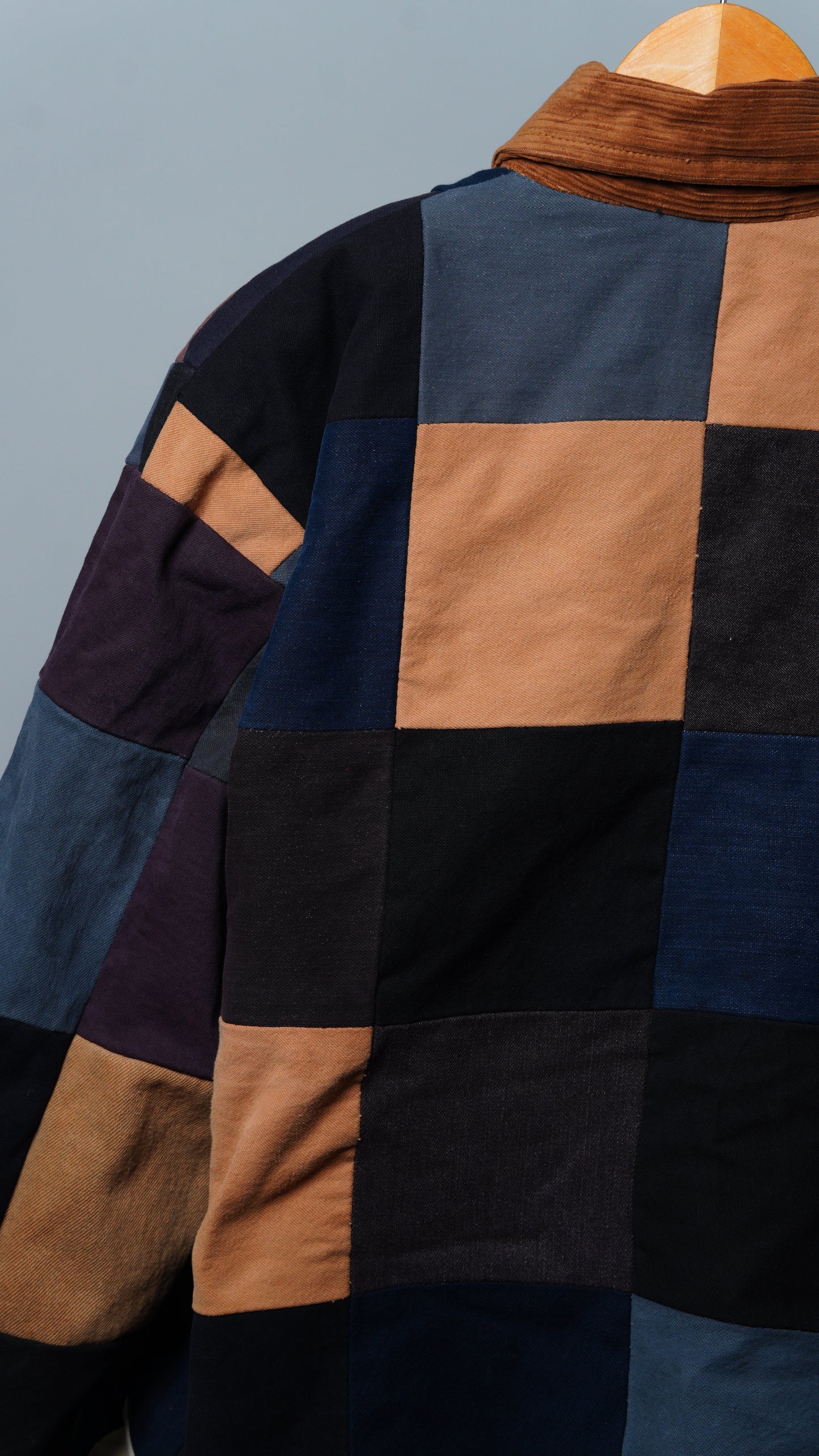 Upcycled Patchwork Jacket Size M