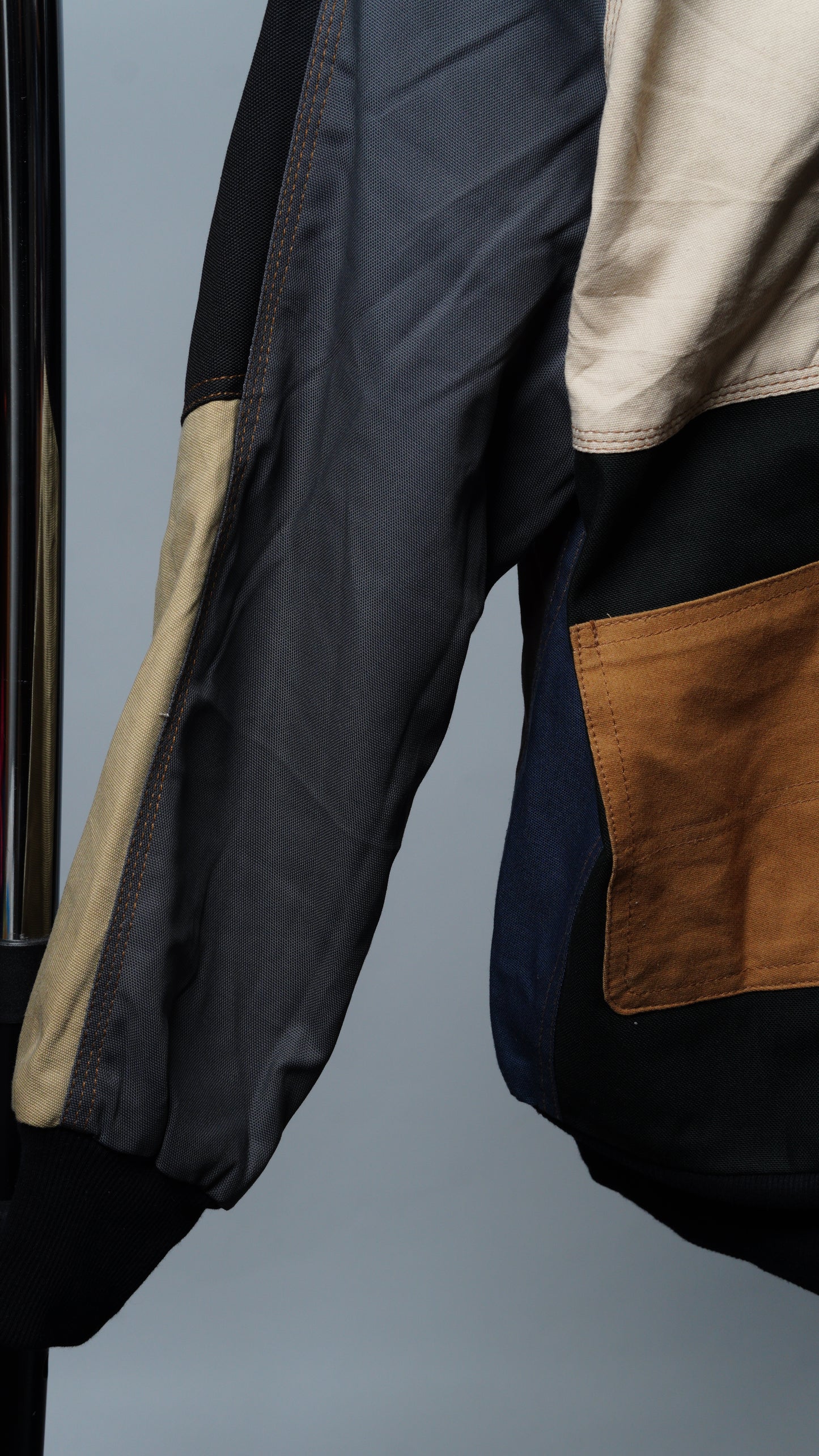 Workwear Colorblock Patch Pocket Jacket Size S
