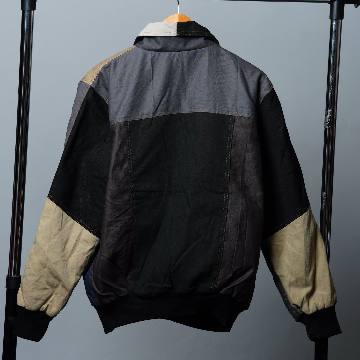 Workwear Colorblock Patch Pocket Jacket Size S