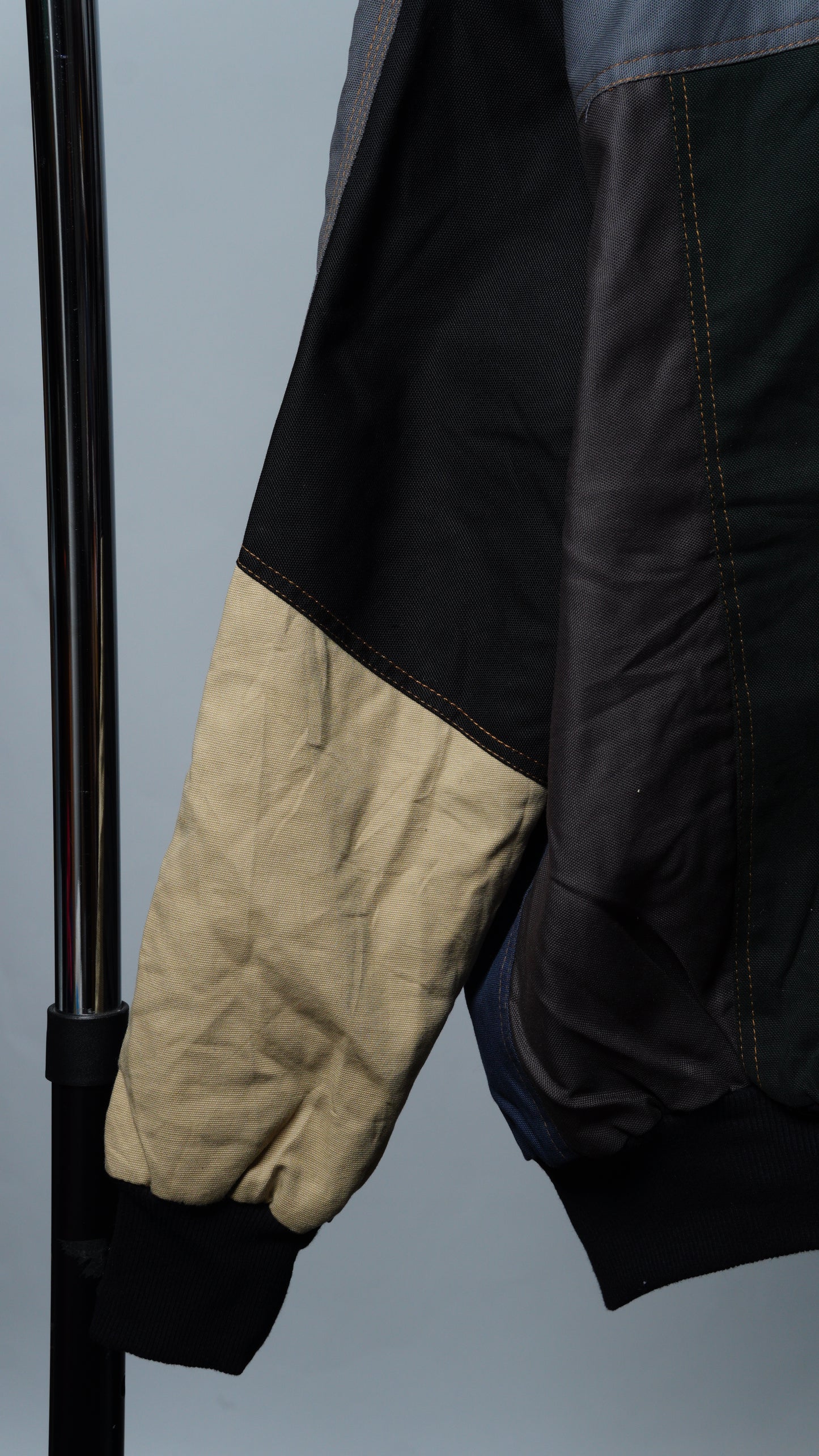 Workwear Colorblock Patch Pocket Jacket Size S