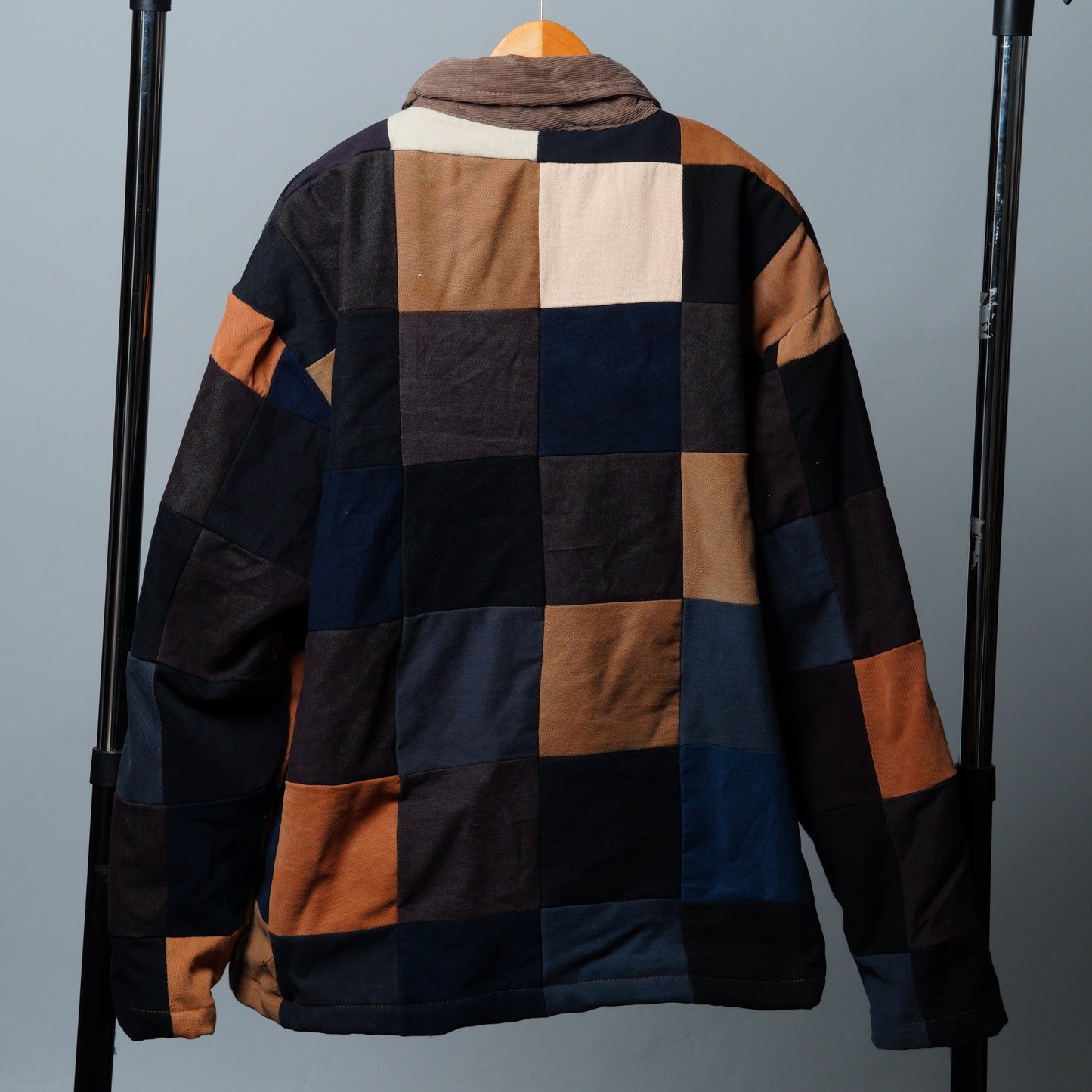 Upcycled Patchwork Jacket Size XXL
